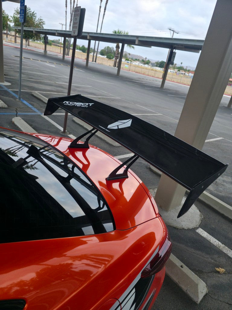 Mazda Mazda6 Sport Grand Touring Singature Carbon Edition 2014 2015 2016 2017 2018 2019 2020 2021 2022 with Aftermarket Parts - Rear Spoiler Wing Carbon Fiber / FRP from Robot Craftsman