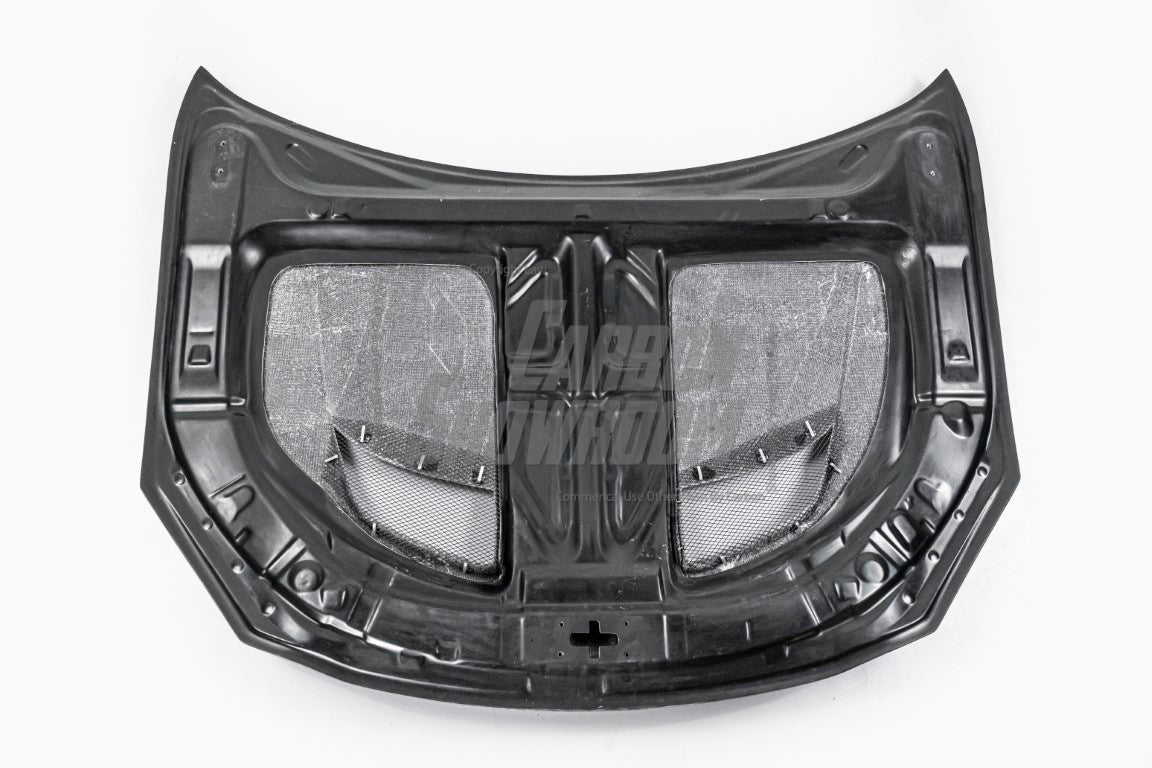 Subaru BRZ ZD8 2022-ON & Toyota GR86 ZN8 2022-ON with Robot Craftsman's Aftermarket Parts -  "SHINING" V2 Hood Bonnet Carbon Fiber / FRP