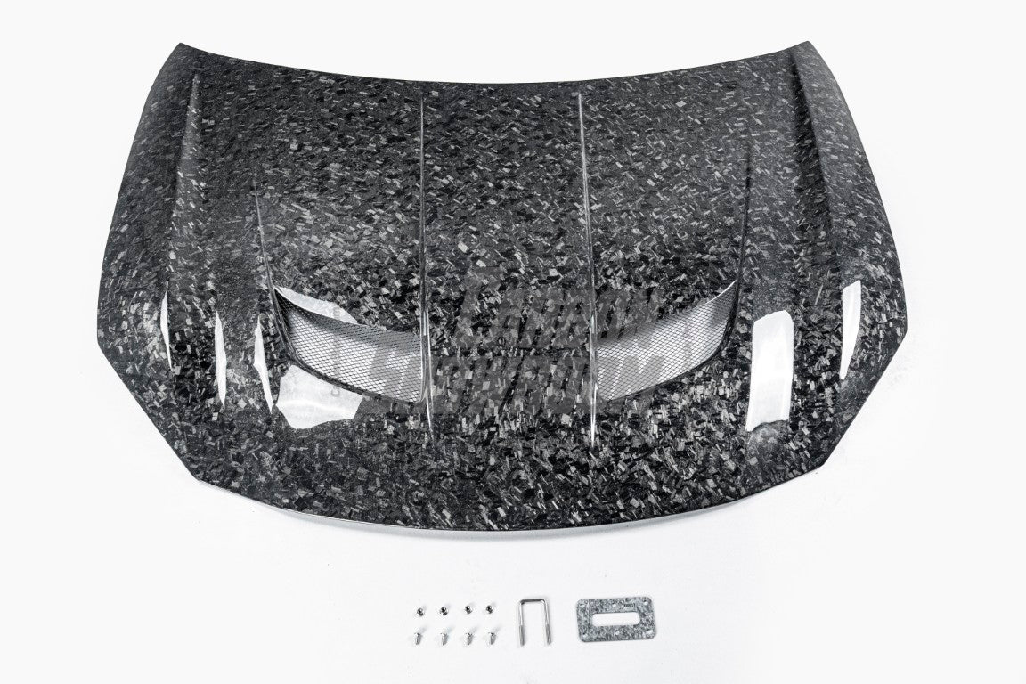 Subaru BRZ ZD8 2022-ON & Toyota GR86 ZN8 2022-ON with Robot Craftsman's Aftermarket Parts -  "SHINING" V2 Hood Bonnet Carbon Fiber / FRP