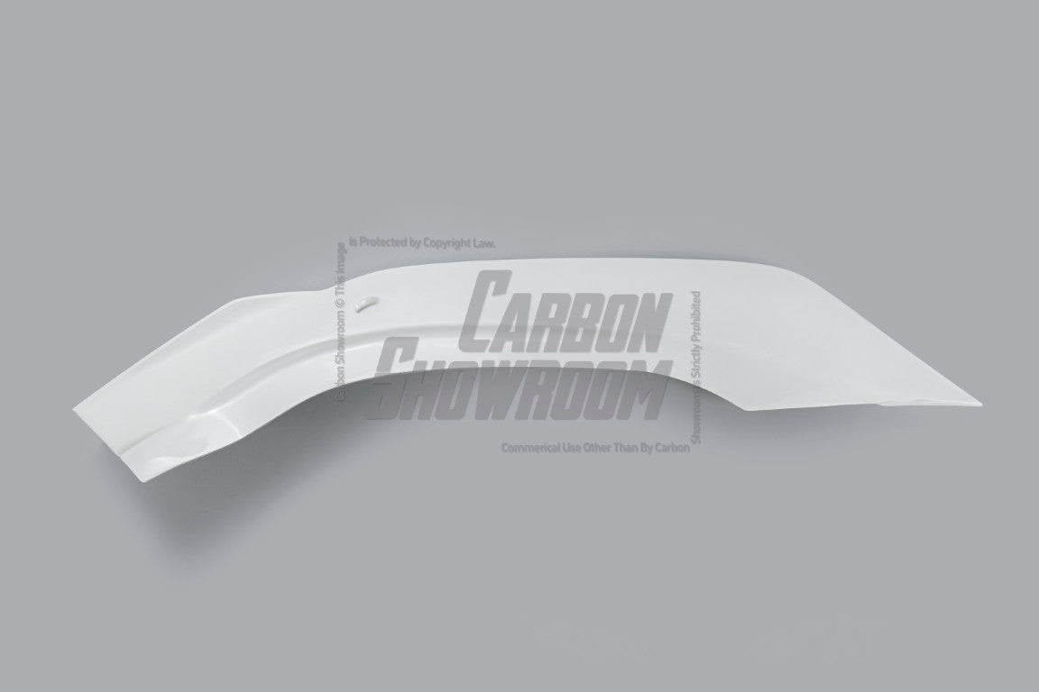 Tesla Model Y Performance AWD Long Range RWD Standard 2020 2021 2023 2024 with Aftermarket Parts - "STARSHIP" Stage 1 Corner Lip (2 pcs) & Stage 2 Corner Lip (4 pcs) & Front Bumper Carbon Fiber from Robot Craftsman