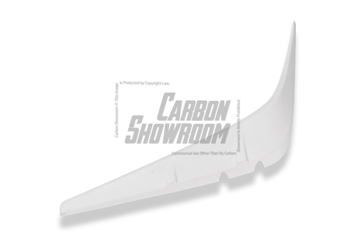 Tesla Model Y Performance AWD Long Range RWD Standard 2020 2021 2023 2024 with Aftermarket Parts - "STARSHIP" Upper Valences Carbon Fiber / FRP from Robot Craftsman