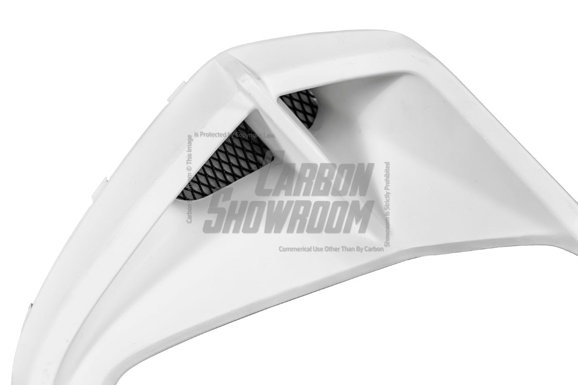 Subaru BRZ ZD8 2022 2023 2024 with Aftermarket Parts - "HIDROGAI" Front Bumper Vent Upper Valance Trim Carbon Fiber / FRP from Robot Craftsman