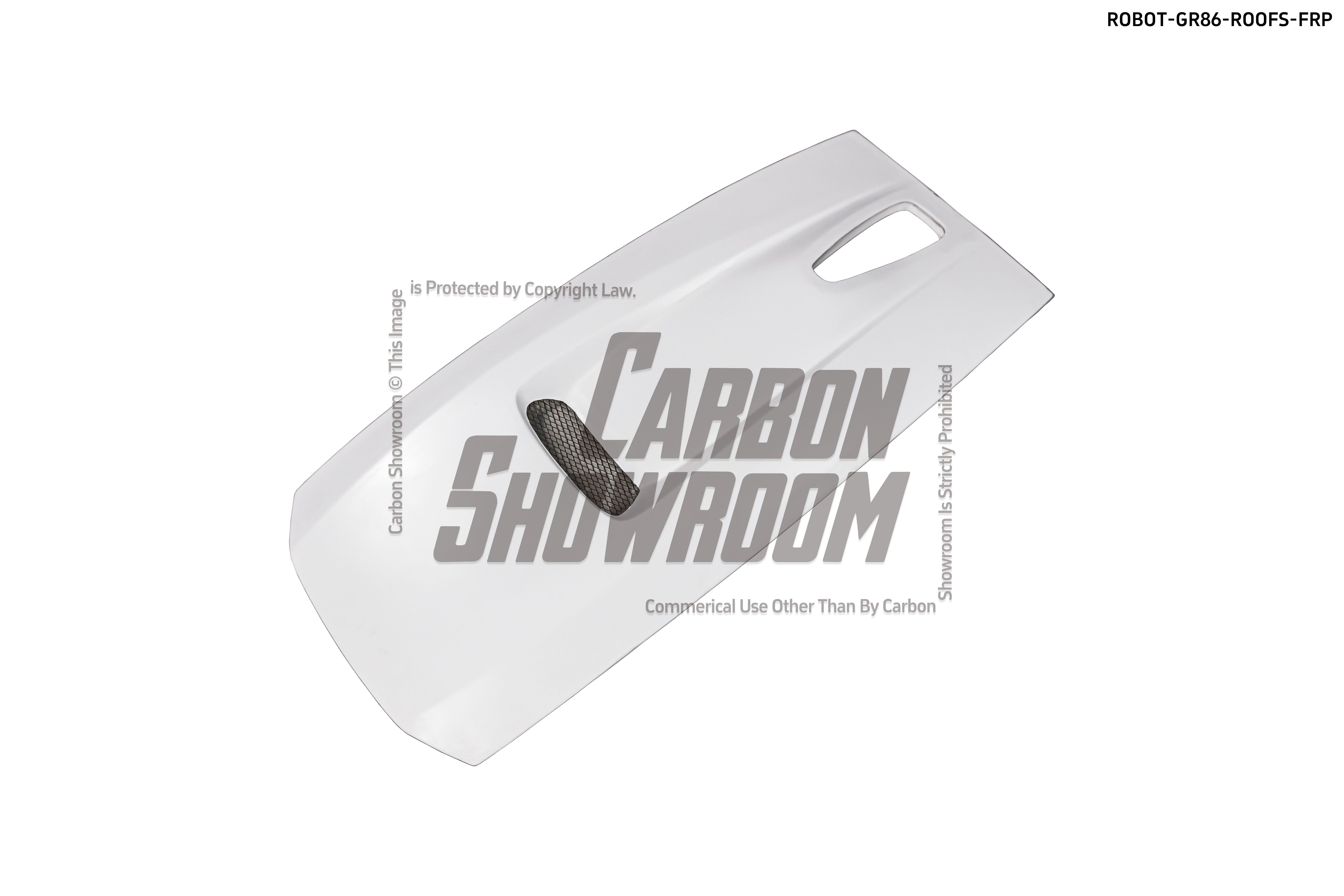 Subaru BRZ ZD8 2022 2023 2024 & Toyota GR86 ZN8 2022 2023 2024 with Aftermarket Parts - SHINING Roof Scoop Carbon Fiber / FRP from Robot Craftsman