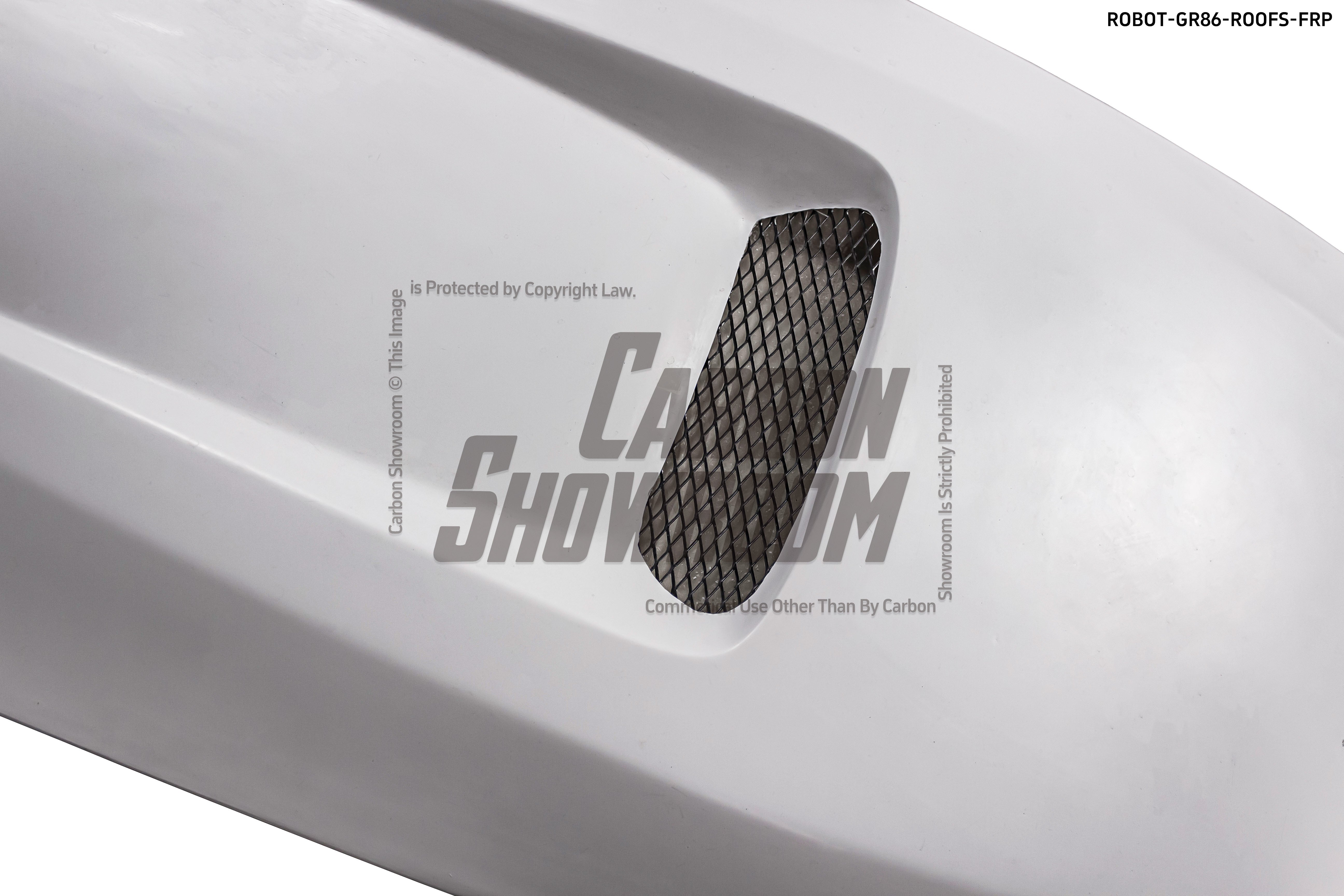 Subaru BRZ ZD8 2022 2023 2024 & Toyota GR86 ZN8 2022 2023 2024 with Aftermarket Parts - SHINING Roof Scoop Carbon Fiber / FRP from Robot Craftsman