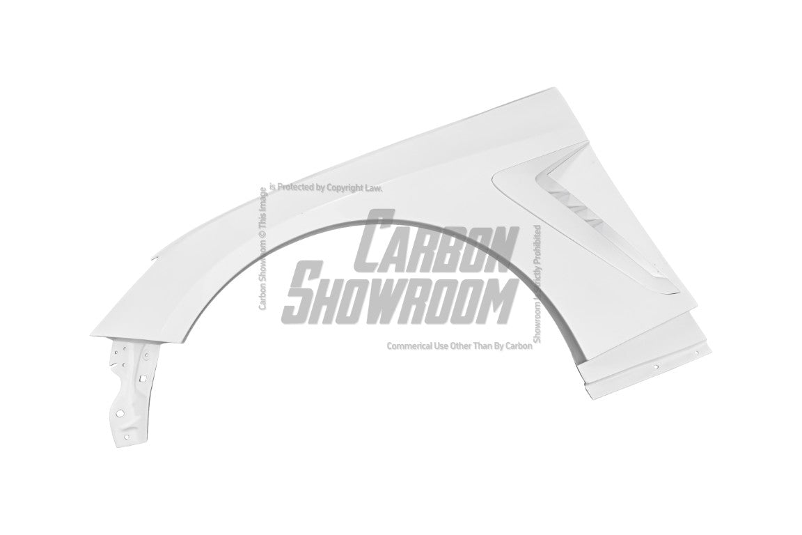 Subaru BRZ ZD8 2022 2023 2024 & Toyota GR86 ZN8 2022 2023 2024 with Aftermarket Parts - "SHINING" Narrow Body Front Fenders & Side Skirts Carbon Fiber / FRP from Robot Craftsman