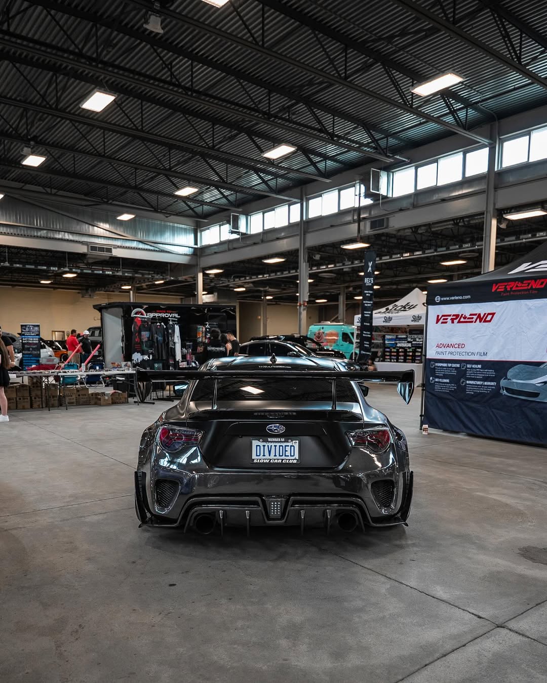 Toyota GT86 86 TRD GT SE Base ZN6 2017 2018 2019 2020 & Scion FR-S FRS ZN6 2013 2014 2015 2016 & BRZ TS Limited Premium ZN6 2013 2014 2015 2016 2017 2018 2019 2020 with Aftermarket Parts - Swan Neck Hammer GT Wing Carbon Fiber / FRP from Robot Craftsman