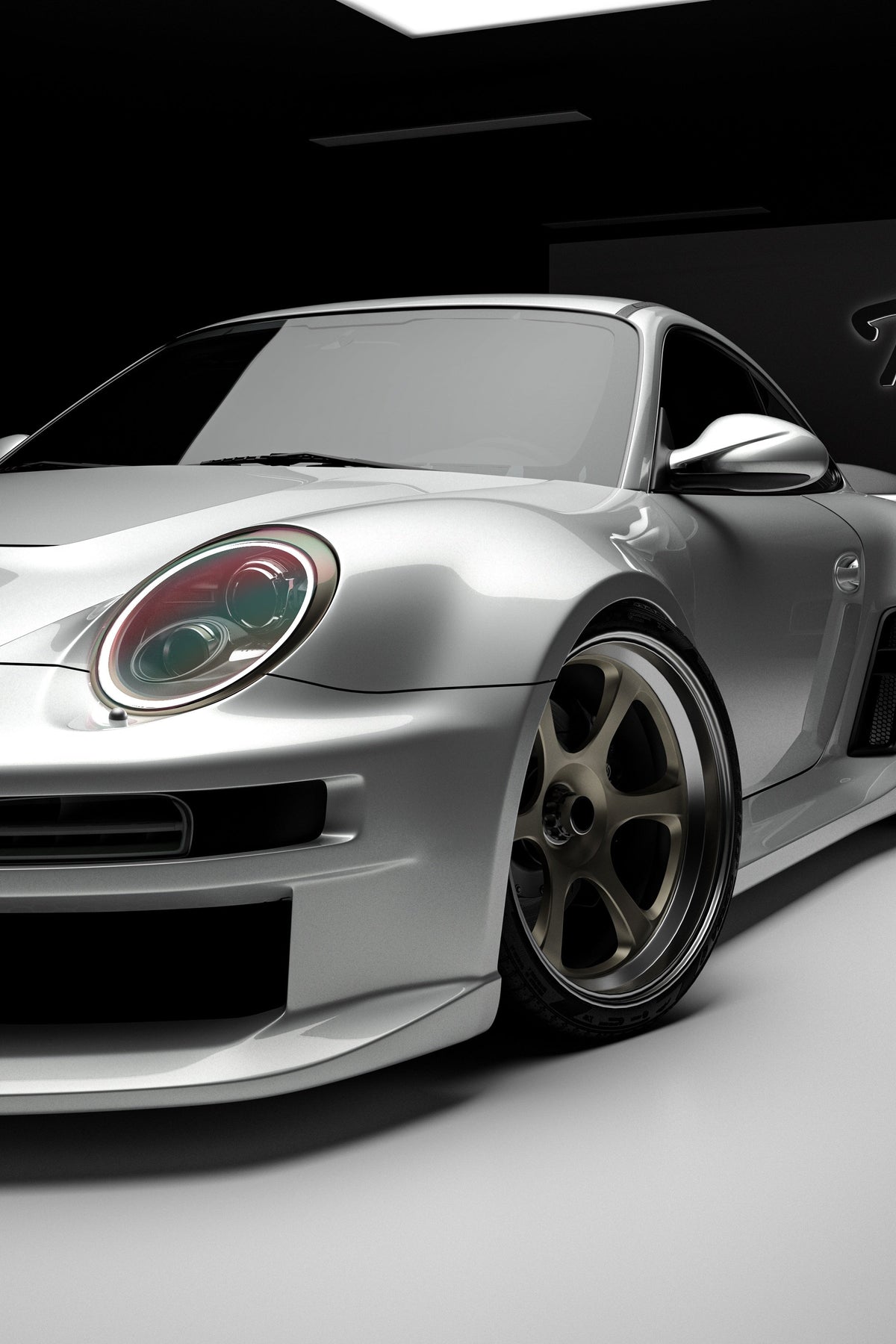 Porsche 911 997.1 997.2 Carrera Base S 2009–2012 (997.1 requires 997.2 taillights) with Robot Craftsman's Aftermarket Parts - Full Complete Kit Package "TIGANISM GUSTAV" Carbon Fiber / FRP
