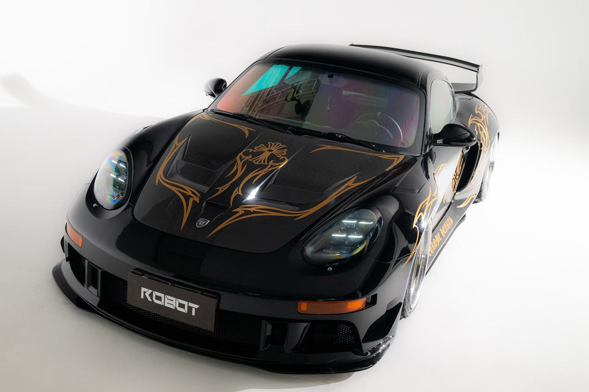 Porsche 987.1 Cayman & Boxster Base / S 2005 2006 2007 2008 & 987.2 Cayman & Boxster Base / S / R 2009 2010 2011 2012 with Aftermarket Parts - TITANISM STUKA Full Kit Carbon Fiber / FRP from Robot Craftsman