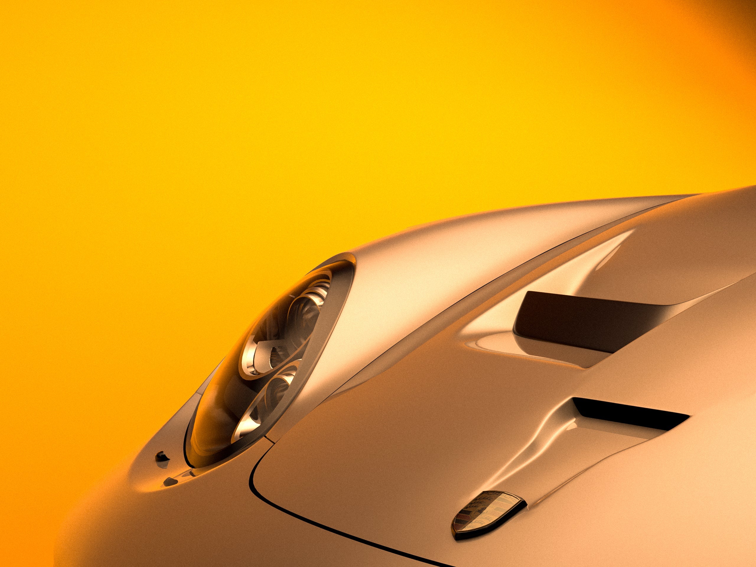 Porsche 987.1 Cayman & Boxster Base / S 2005 2006 2007 2008 & 987.2 Boxster Base / S / R 2009 2010 2011 2012 & 997.1 911 Carrera/S/4S/Targa/Targa4S/GTS/Turbo/Turbo S/GT3/GT3RS 2005 2006 2007 2008 & 997.1 911 Carrera/S/4S/Targa/Targa4S/GTS/Turbo/Turbo S/GT3/GT3RS/GT2 2009 2010 2011 2012 with Aftermarket Parts - TITANISM STUKA Hood Carbon Fiber / FRP from Robot Craftsman