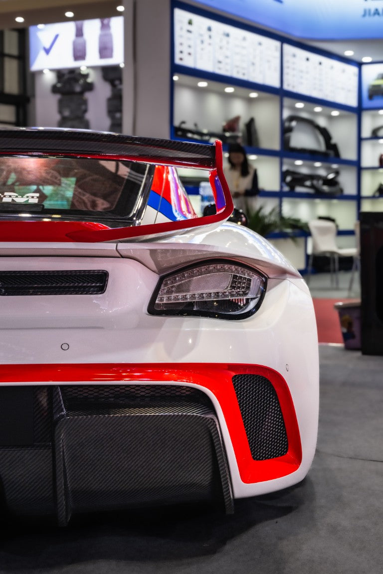 Porsche 987.1 Cayman & Boxster Base / S 2005 2006 2007 2008 & 987.2 Cayman & Boxster Base / S / R 2009 2010 2011 2012 with Aftermarket Parts - TITANISM STUKA Full Kit Carbon Fiber / FRP from Robot Craftsman