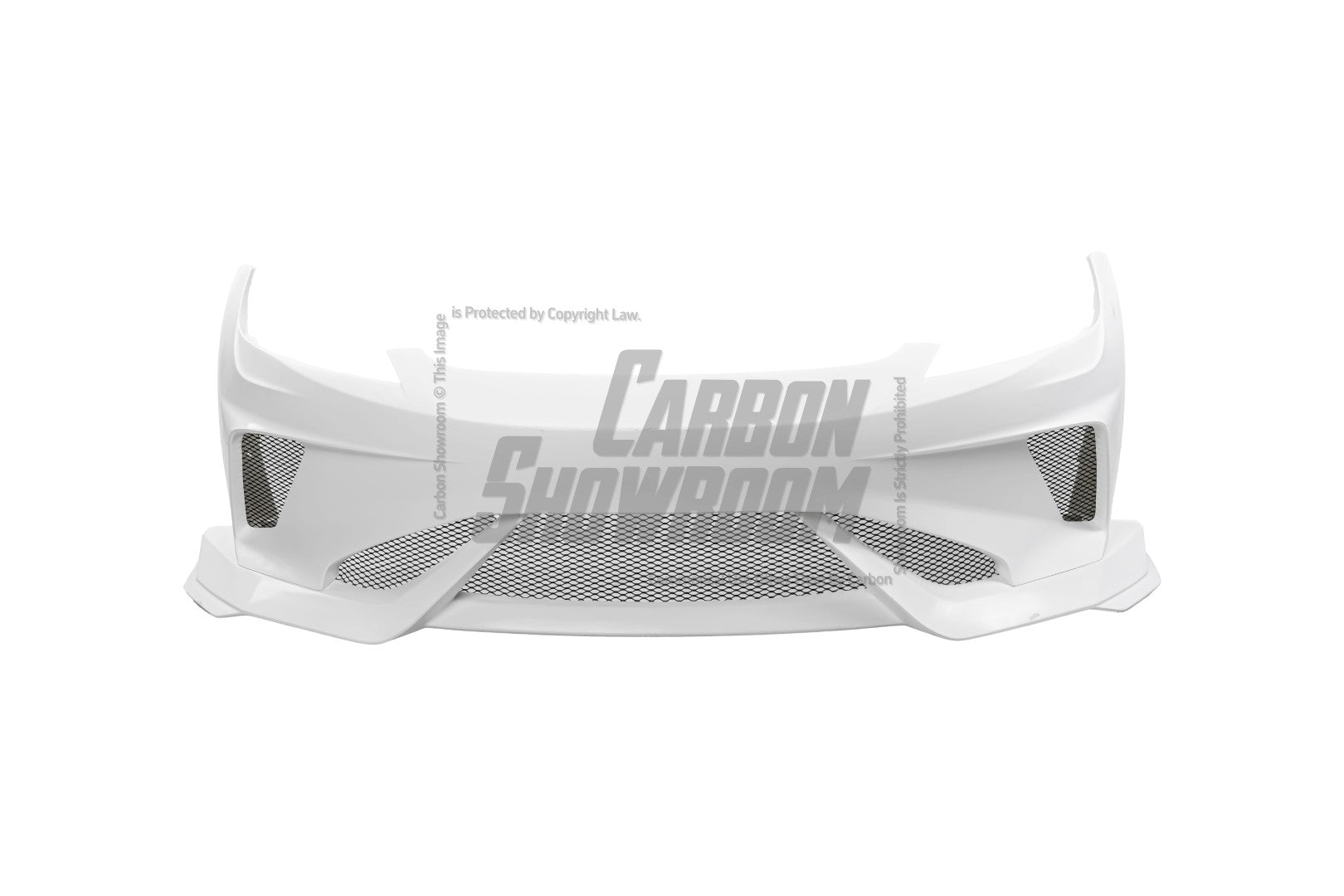 Tesla Model 3 Highland / Performance 2024-ON with Aftermarket Parts - Hacker Widebody Front Bumper & Lip Carbon Fiber / FRP from Robot Craftsman