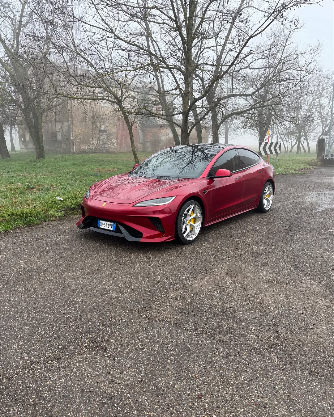 Tesla Model 3 Highland / Performance 2024-ON with Aftermarket Parts - Hacker Narrow Body Front Bumper & Lip Carbon Fiber / FRP from Robot Craftsman