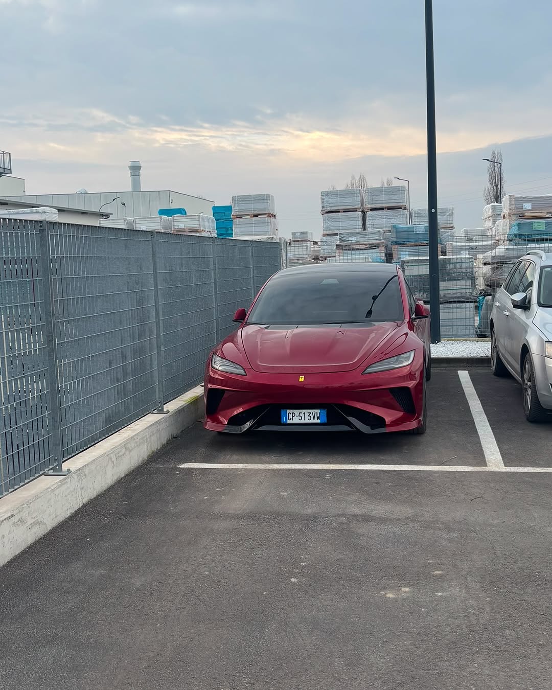 Tesla Model 3 Highland / Performance 2024-ON with Aftermarket Parts - Hacker Narrow Body Front Bumper & Lip Carbon Fiber / FRP from Robot Craftsman