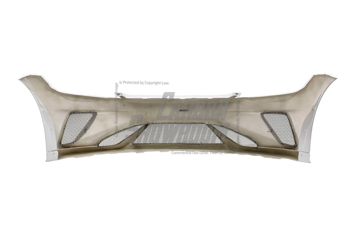 Tesla Model 3 Highland / Performance 2024-ON with Aftermarket Parts - Hacker Narrow Body Front Bumper & Lip Carbon Fiber / FRP from Robot Craftsman