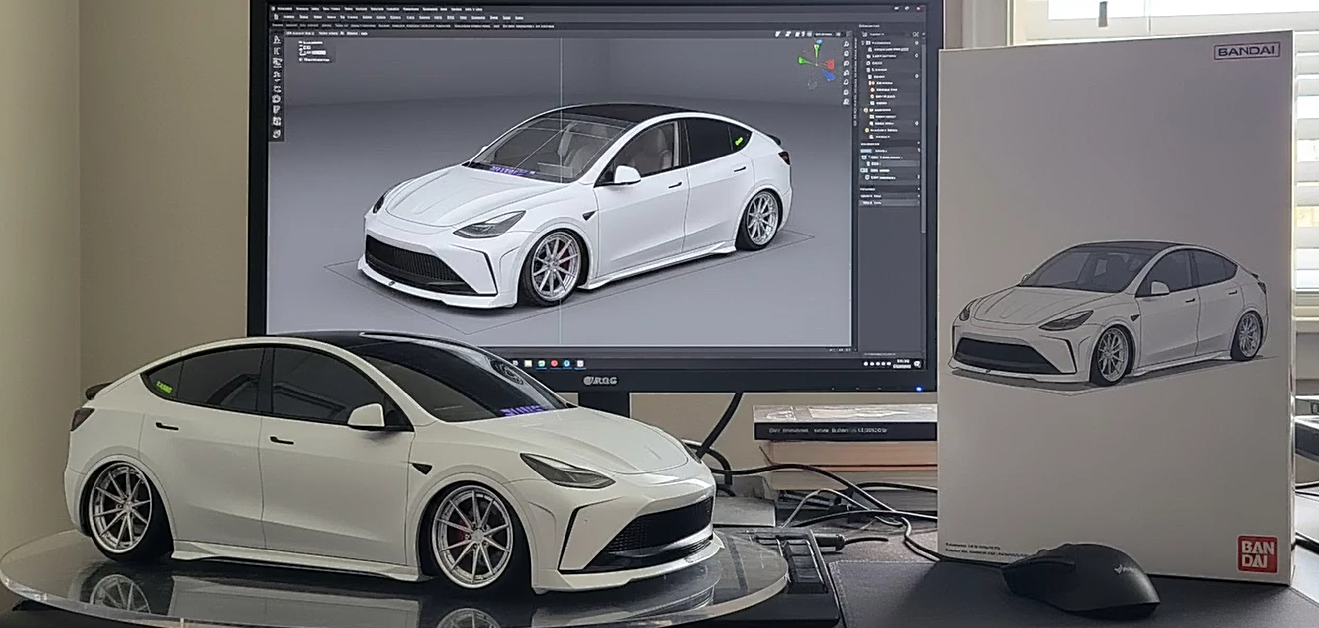 ROBOT CRAFTSMAN "STARSHIP" Full Body Kit For Tesla Model Y / Performance - Performance SpeedShop