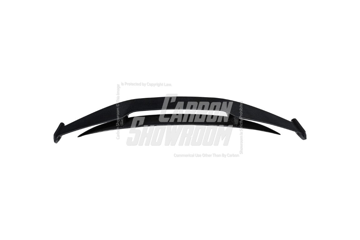 Tesla Model Y Performance AWD Long Range RWD Standard 2020 2021 2023 2024 with Aftermarket Parts - "STARSHIP" Rear Spoiler Wing Carbon Fiber / FRP from Robot Craftsman