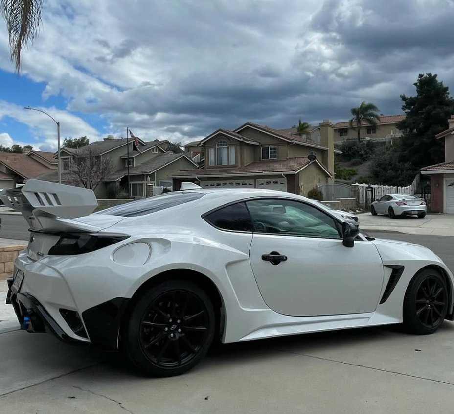 Subaru BRZ ZD8 2022-ON & Toyota GR86 ZN8 2022-ON with Aftermarket Parts - "SHINING" Extreme Rear GT Wing Carbon Fiber / FRP from Robot Craftsman