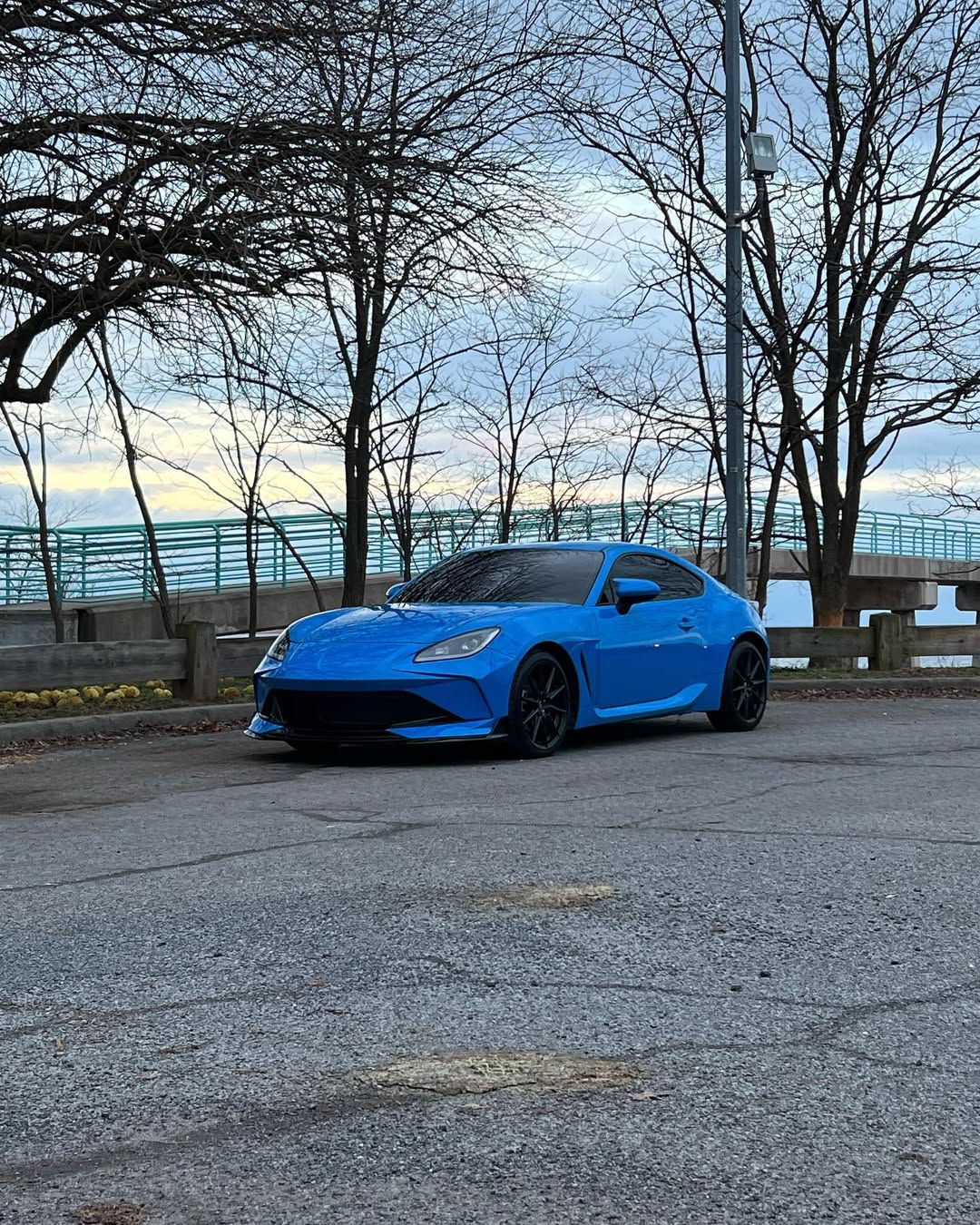 Subaru BRZ ZD8 2022 2023 2024 & Toyota GR86 ZN8 2022 2023 2024 with Aftermarket Parts - "SHINING" Narrow Body Front Bumper & Lip Carbon Fiber / FRP from Robot Craftsman