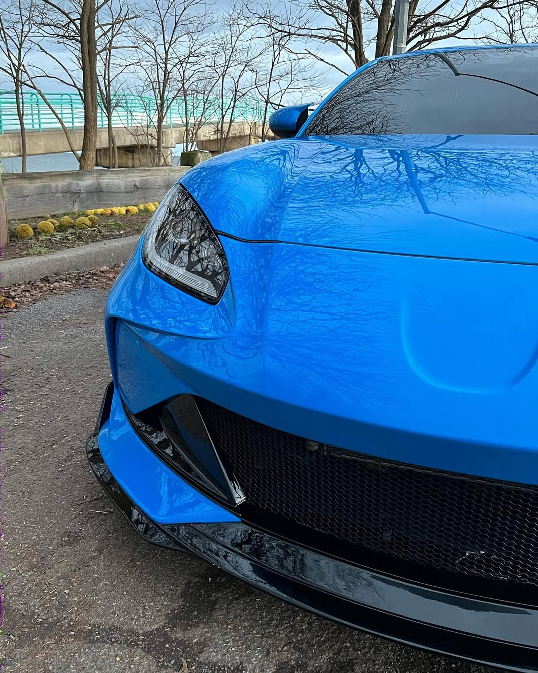 Subaru BRZ ZD8 2022 2023 2024 & Toyota GR86 ZN8 2022 2023 2024 with Aftermarket Parts - "SHINING" Narrow Body Front Bumper & Lip Carbon Fiber / FRP from Robot Craftsman