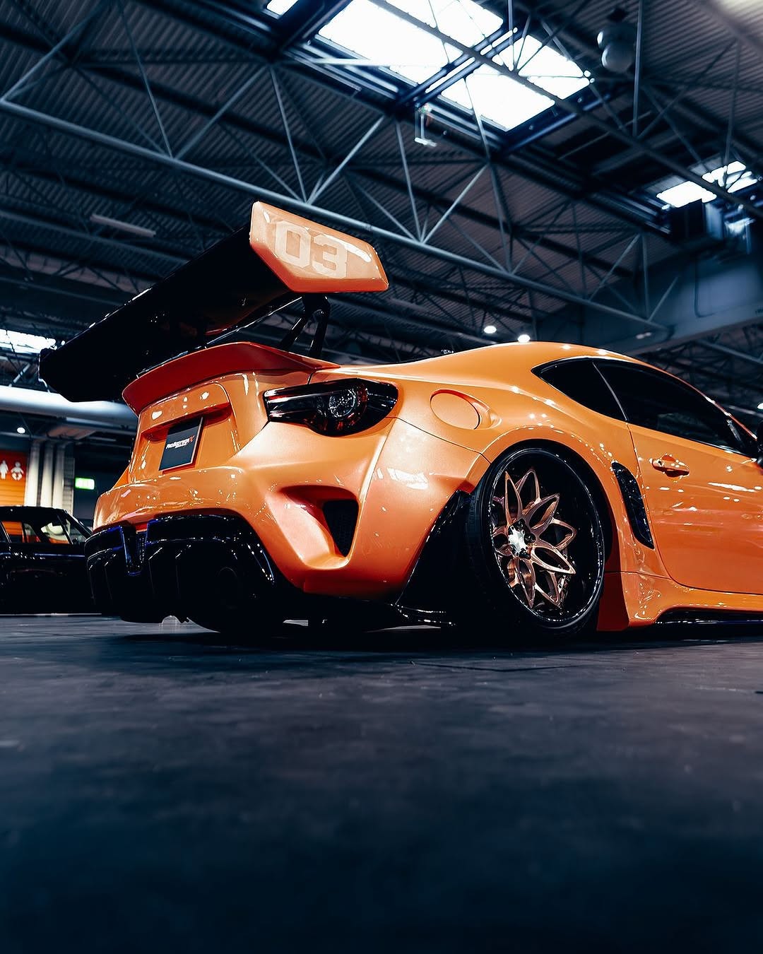 Toyota GT86 86 TRD GT SE Base ZN6 2017 2018 2019 2020 & Scion FR-S FRS ZN6 2013 2014 2015 2016 & BRZ TS Limited Premium ZN6 2013 2014 2015 2016 2017 2018 2019 2020 with Aftermarket Parts - Ducktail Rear Spoiler Carbon Fiber / FRP from Robot Craftsman