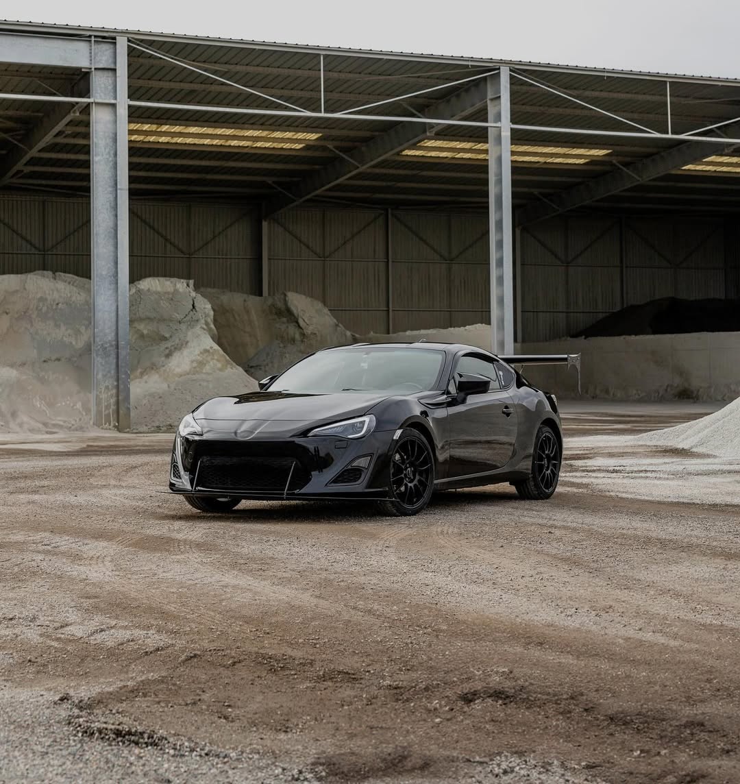 Toyota GT86 86 TRD GT SE Base ZN6 2017 2018 2019 2020 & Scion FR-S FRS ZN6 2013 2014 2015 2016 & BRZ TS Limited Premium ZN6 2013 2014 2015 2016 2017 2018 2019 2020 (compatible with ROBOT widebody kit) with Aftermarket Parts - Front Bumper & Lip Carbon Fiber / FRP from Robot Craftsman