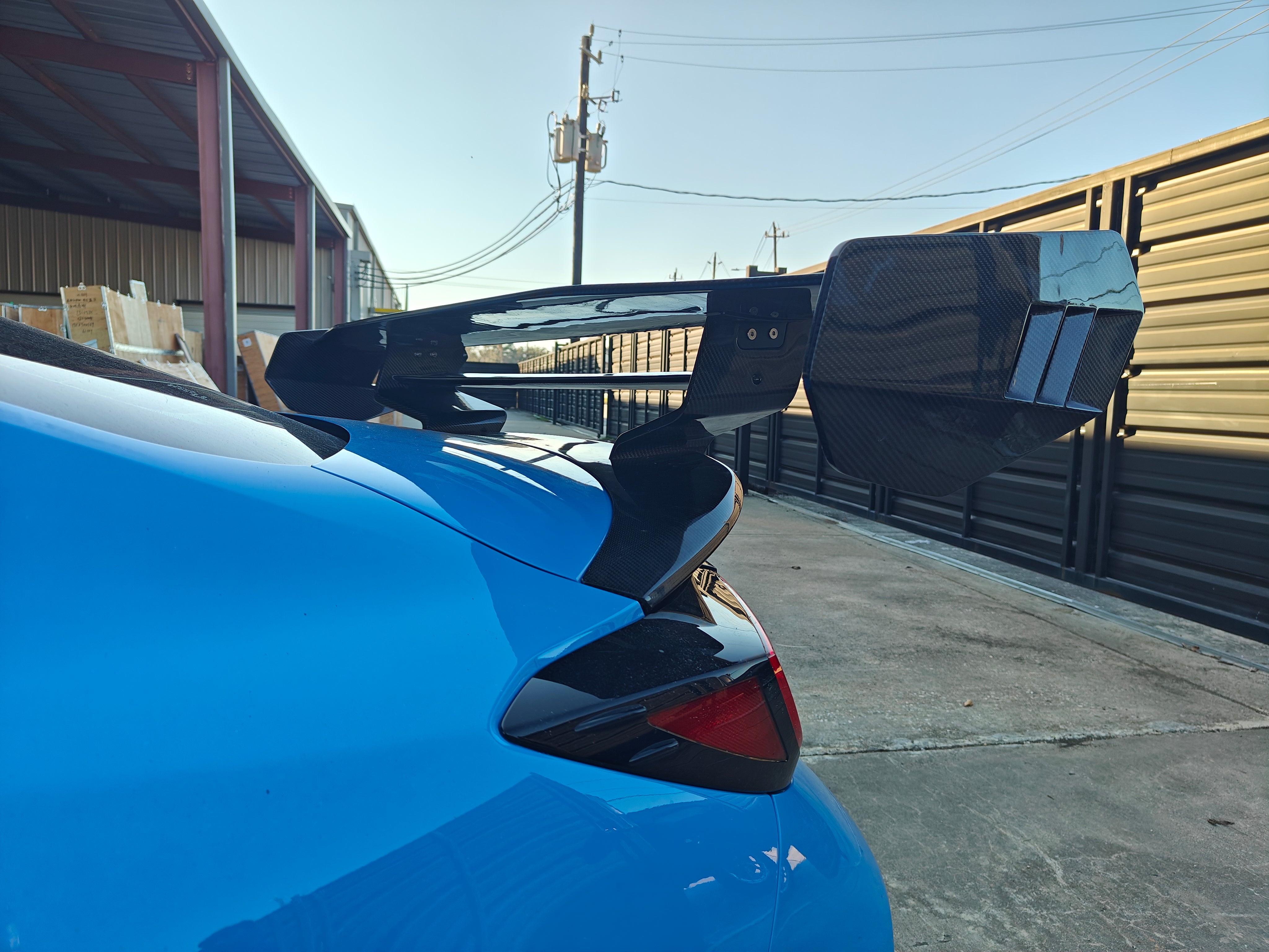 Subaru BRZ ZD8 2022-ON & Toyota GR86 ZN8 2022-ON with Aftermarket Parts - "SHINING" Extreme Rear GT Wing Carbon Fiber / FRP from Robot Craftsman