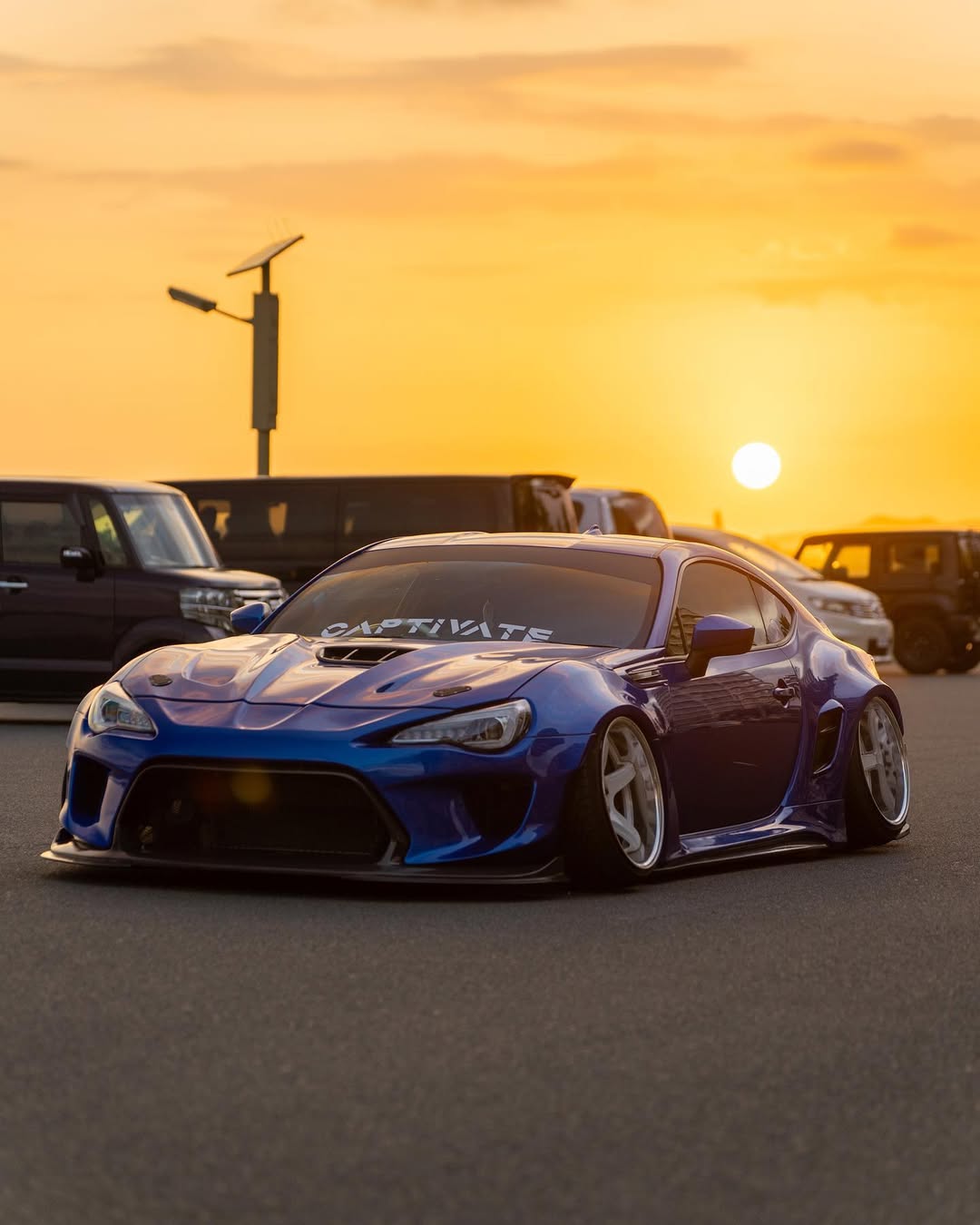 Toyota GT86 86 TRD GT SE Base ZN6 2017 2018 2019 2020 & Scion FR-S FRS ZN6 2013 2014 2015 2016 & BRZ TS Limited Premium ZN6 2013 2014 2015 2016 2017 2018 2019 2020 (compatible with ROBOT widebody kit) with Aftermarket Parts - Front Bumper & Lip Carbon Fiber / FRP from Robot Craftsman