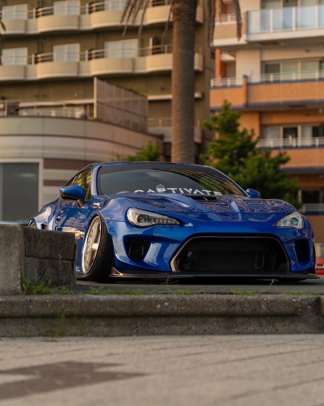 Toyota GT86 86 TRD GT SE Base ZN6 2017 2018 2019 2020 & Scion FR-S FRS ZN6 2013 2014 2015 2016 & BRZ TS Limited Premium ZN6 2013 2014 2015 2016 2017 2018 2019 2020 (compatible with ROBOT widebody kit) with Aftermarket Parts - Front Bumper & Lip Carbon Fiber / FRP from Robot Craftsman