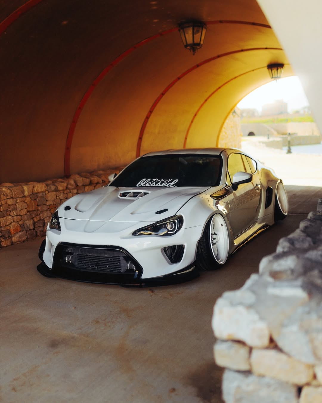 Toyota GT86 86 TRD GT SE Base ZN6 2017 2018 2019 2020 & Scion FR-S FRS ZN6 2013 2014 2015 2016 & BRZ TS Limited Premium ZN6 2013 2014 2015 2016 2017 2018 2019 2020 (compatible with ROBOT widebody kit) with Aftermarket Parts - Front Bumper & Lip Carbon Fiber / FRP from Robot Craftsman