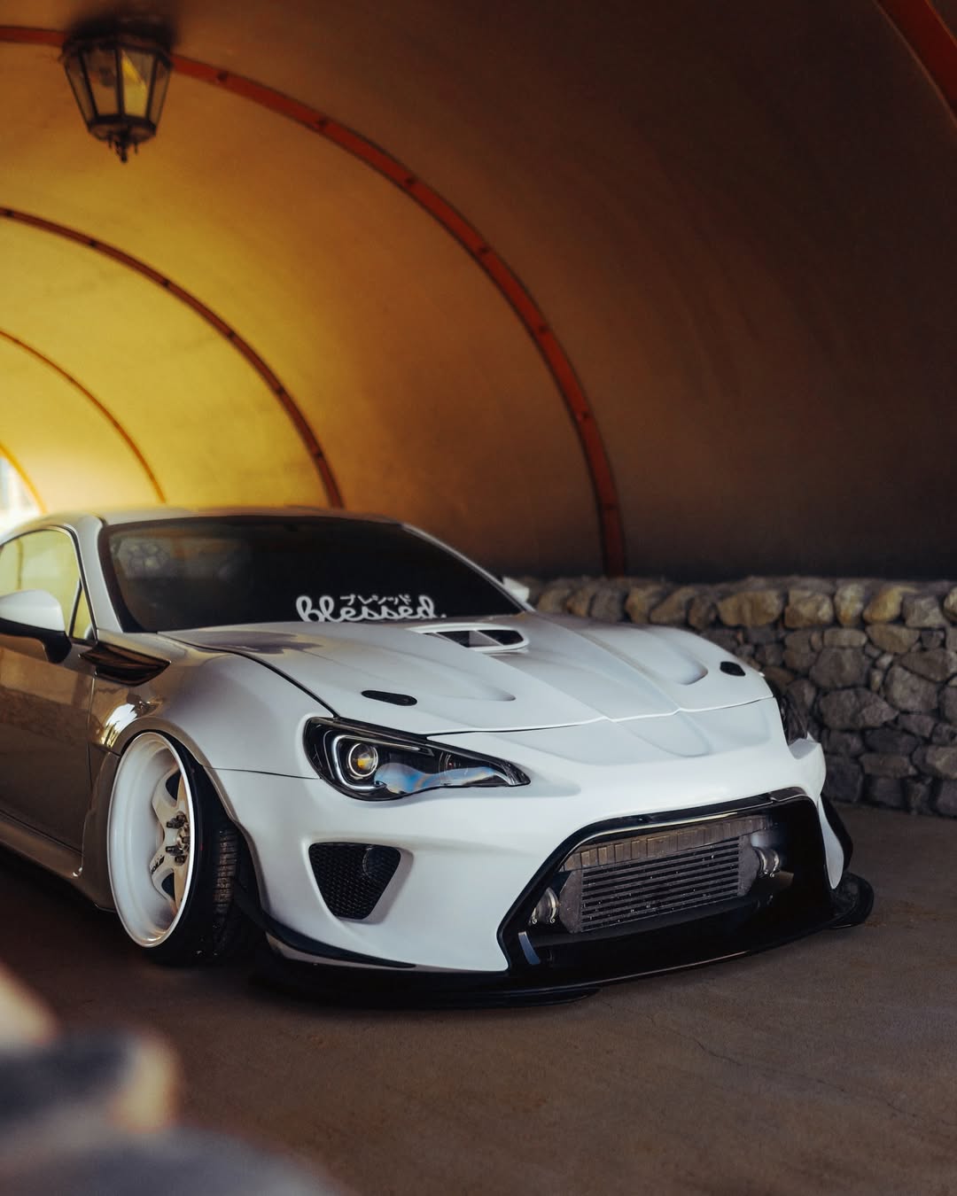 Toyota GT86 86 TRD GT SE Base ZN6 2017 2018 2019 2020 & Scion FR-S FRS ZN6 2013 2014 2015 2016 & BRZ TS Limited Premium ZN6 2013 2014 2015 2016 2017 2018 2019 2020 (compatible with ROBOT widebody kit) with Aftermarket Parts - Front Bumper & Lip Carbon Fiber / FRP from Robot Craftsman