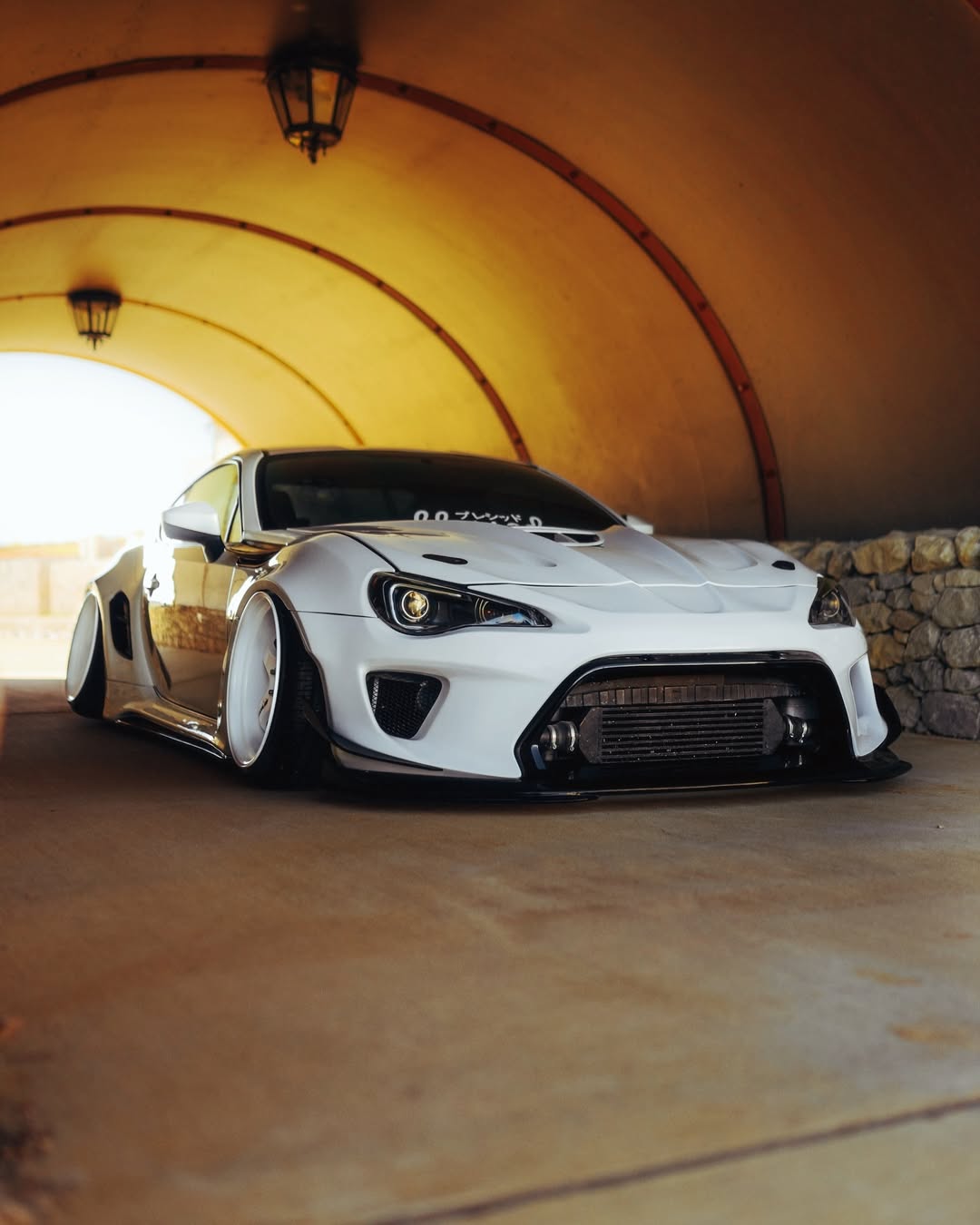 Toyota GT86 86 TRD GT SE Base ZN6 2017 2018 2019 2020 & Scion FR-S FRS ZN6 2013 2014 2015 2016 & BRZ TS Limited Premium ZN6 2013 2014 2015 2016 2017 2018 2019 2020 (compatible with ROBOT widebody kit) with Aftermarket Parts - Front Bumper & Lip Carbon Fiber / FRP from Robot Craftsman