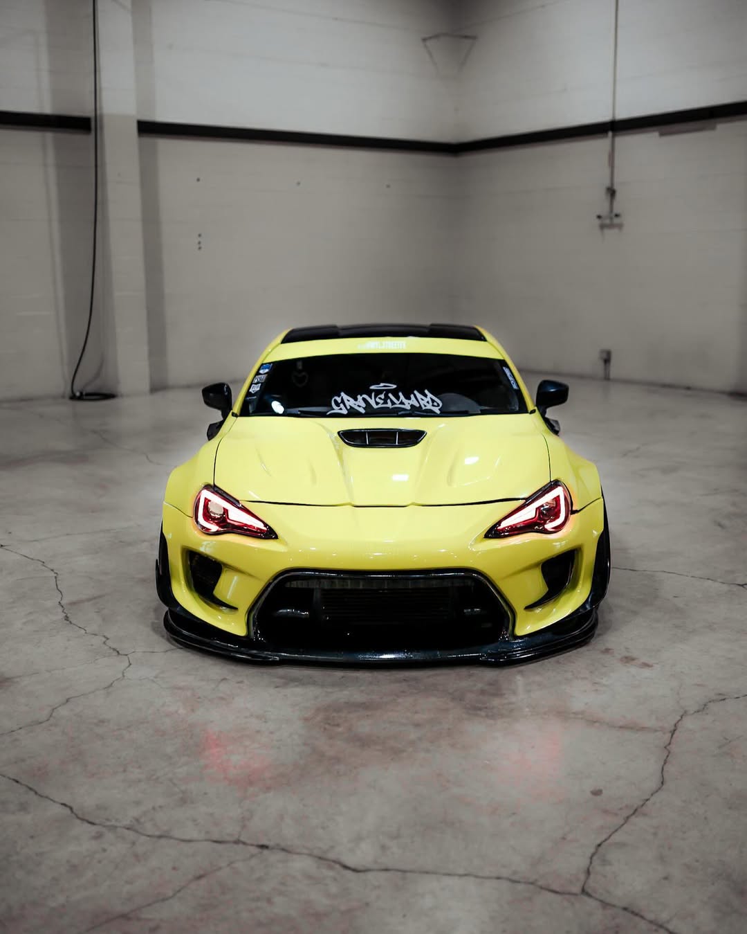 Toyota GT86 86 TRD GT SE Base ZN6 2017 2018 2019 2020 & Scion FR-S FRS ZN6 2013 2014 2015 2016 & BRZ TS Limited Premium ZN6 2013 2014 2015 2016 2017 2018 2019 2020 (compatible with ROBOT widebody kit) with Aftermarket Parts - Front Bumper & Lip Carbon Fiber / FRP from Robot Craftsman