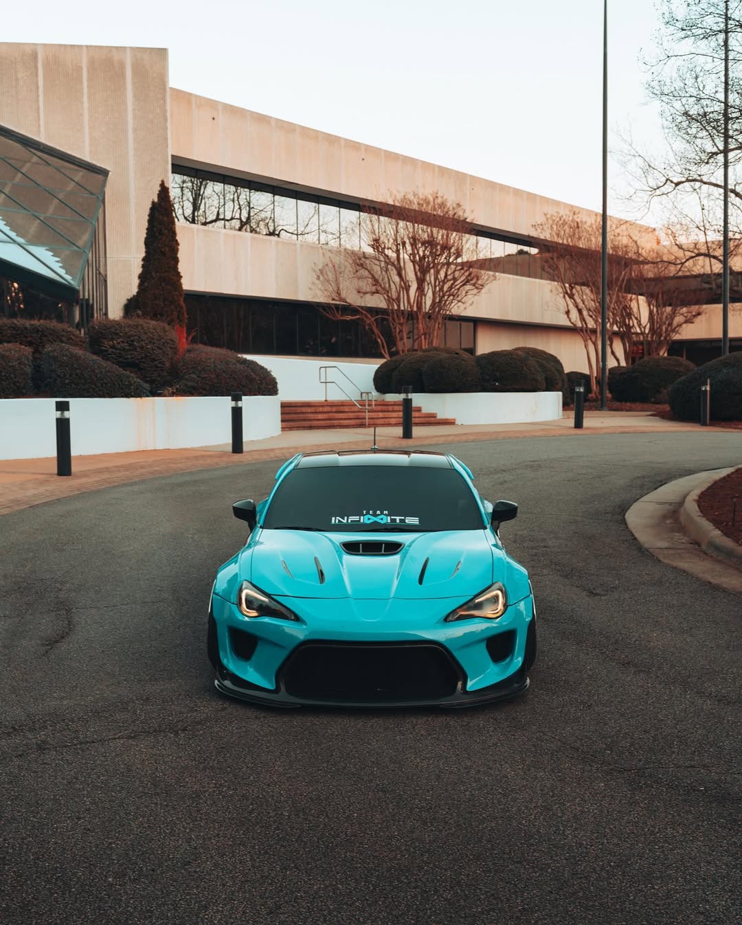 Toyota GT86 86 TRD GT SE Base ZN6 2017 2018 2019 2020 & Scion FR-S FRS ZN6 2013 2014 2015 2016 & BRZ TS Limited Premium ZN6 2013 2014 2015 2016 2017 2018 2019 2020 (compatible with ROBOT widebody kit) with Aftermarket Parts - Front Bumper & Lip Carbon Fiber / FRP from Robot Craftsman