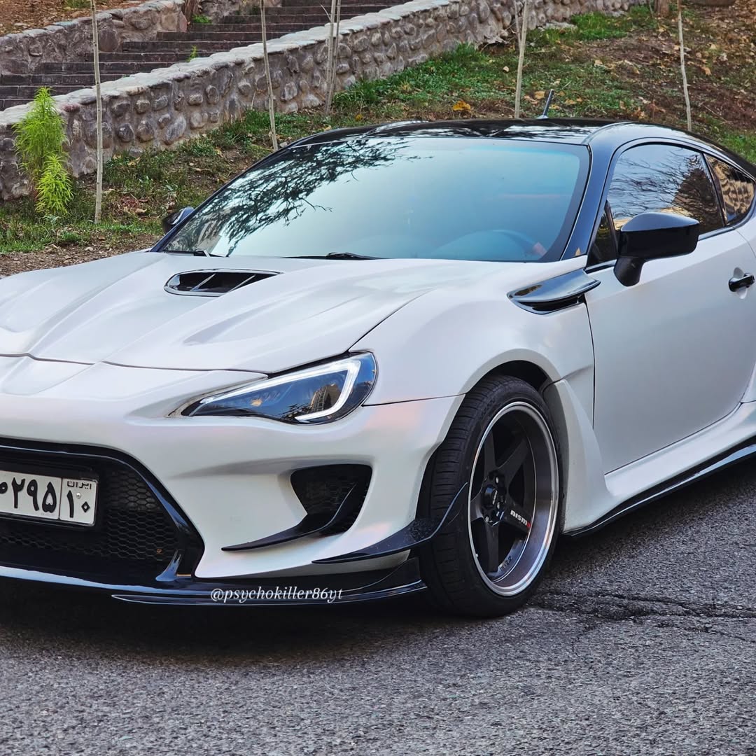 Toyota GT86 86 TRD GT SE Base ZN6 2017 2018 2019 2020 & Scion FR-S FRS ZN6 2013 2014 2015 2016 & BRZ TS Limited Premium ZN6 2013 2014 2015 2016 2017 2018 2019 2020 (compatible with ROBOT widebody kit) with Aftermarket Parts - Front Bumper & Lip Carbon Fiber / FRP from Robot Craftsman