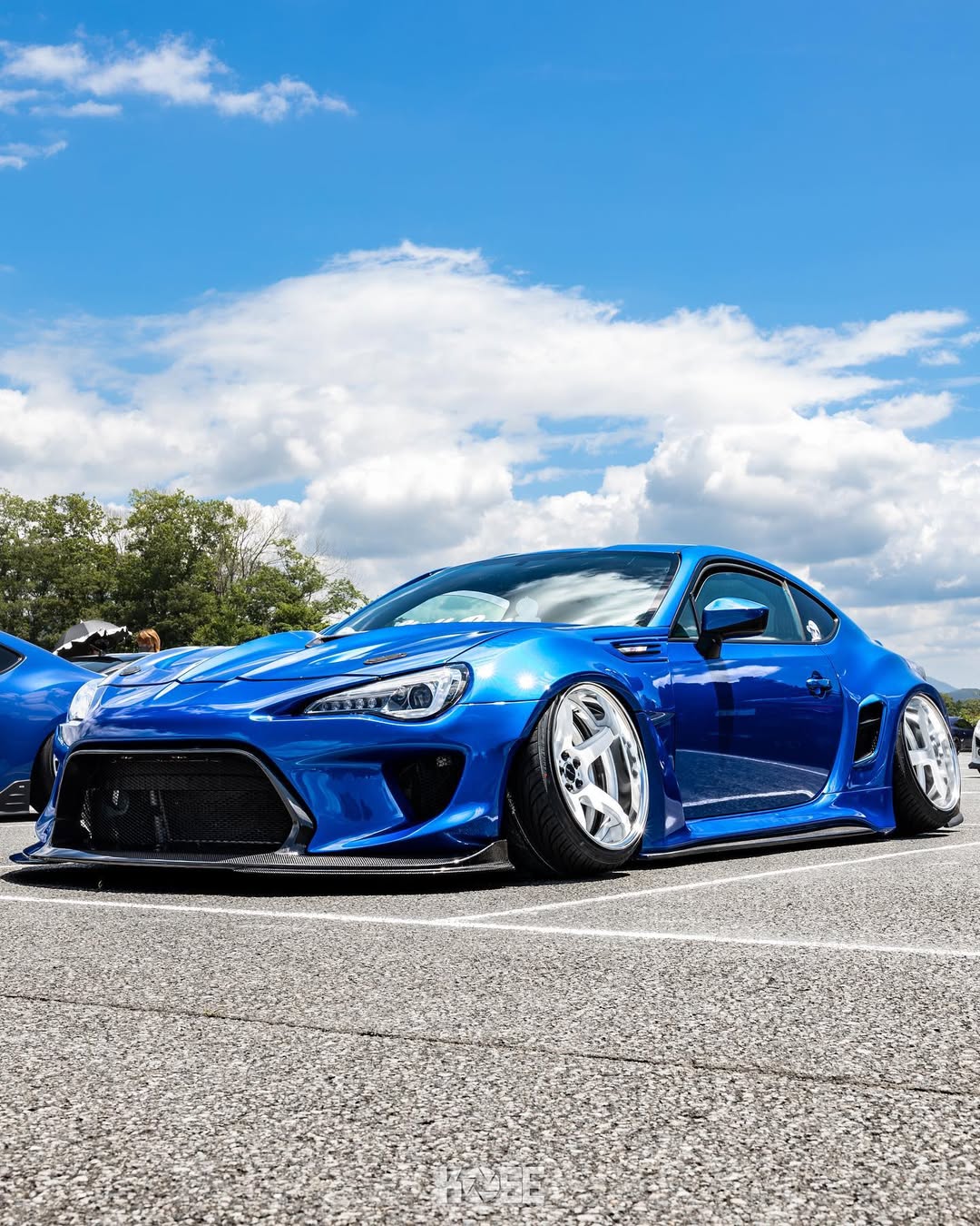 Toyota GT86 86 TRD GT SE Base ZN6 2017 2018 2019 2020 & Scion FR-S FRS ZN6 2013 2014 2015 2016 & BRZ TS Limited Premium ZN6 2013 2014 2015 2016 2017 2018 2019 2020 (compatible with ROBOT widebody kit) with Aftermarket Parts - Front Bumper & Lip Carbon Fiber / FRP from Robot Craftsman