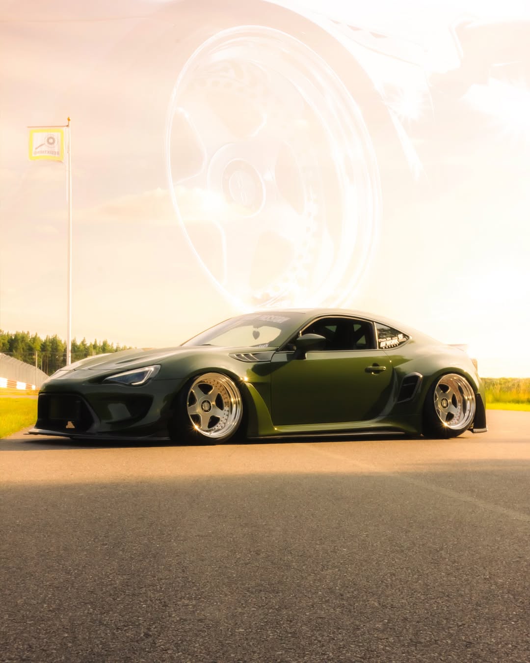 Toyota GT86 86 TRD GT SE Base ZN6 2017 2018 2019 2020 & Scion FR-S FRS ZN6 2013 2014 2015 2016 & BRZ TS Limited Premium ZN6 2013 2014 2015 2016 2017 2018 2019 2020 (compatible with ROBOT widebody kit) with Aftermarket Parts - Front Bumper & Lip Carbon Fiber / FRP from Robot Craftsman