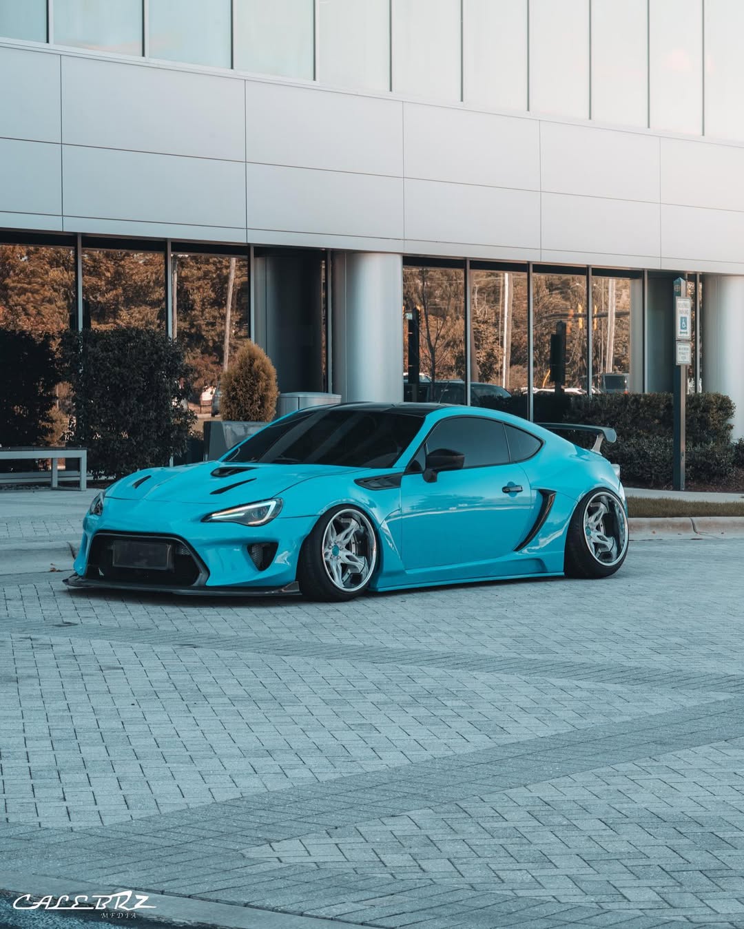 Toyota GT86 86 TRD GT SE Base ZN6 2017 2018 2019 2020 & Scion FR-S FRS ZN6 2013 2014 2015 2016 & BRZ TS Limited Premium ZN6 2013 2014 2015 2016 2017 2018 2019 2020 (compatible with ROBOT widebody kit) with Aftermarket Parts - Front Bumper & Lip Carbon Fiber / FRP from Robot Craftsman