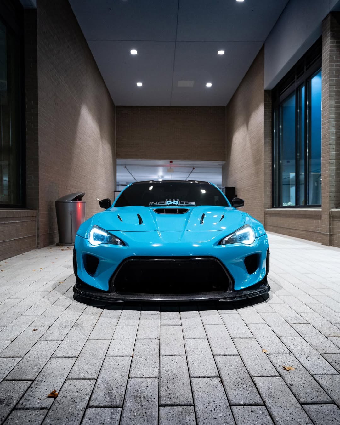 Toyota GT86 86 TRD GT SE Base ZN6 2017 2018 2019 2020 & Scion FR-S FRS ZN6 2013 2014 2015 2016 & BRZ TS Limited Premium ZN6 2013 2014 2015 2016 2017 2018 2019 2020 (compatible with ROBOT widebody kit) with Aftermarket Parts - Front Bumper & Lip Carbon Fiber / FRP from Robot Craftsman