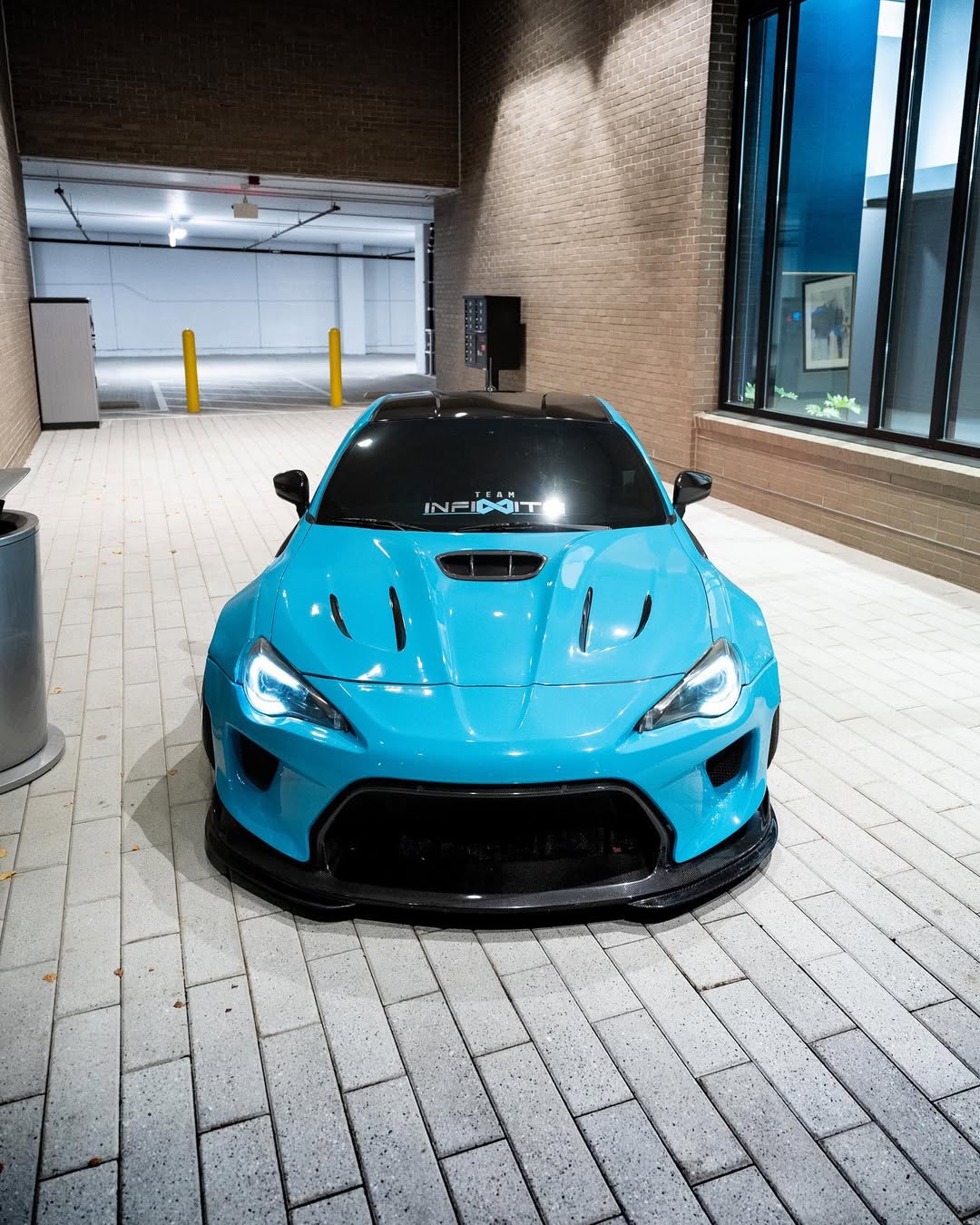 Toyota GT86 86 TRD GT SE Base ZN6 2017 2018 2019 2020 & Scion FR-S FRS ZN6 2013 2014 2015 2016 & BRZ TS Limited Premium ZN6 2013 2014 2015 2016 2017 2018 2019 2020 (compatible with ROBOT widebody kit) with Aftermarket Parts - Hood Bonnet Carbon Fiber / FRP from Robot Craftsman