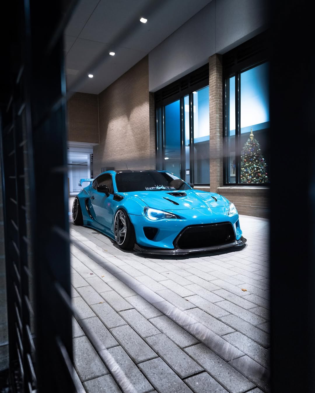 Toyota GT86 86 TRD GT SE Base ZN6 2017 2018 2019 2020 & Scion FR-S FRS ZN6 2013 2014 2015 2016 & BRZ TS Limited Premium ZN6 2013 2014 2015 2016 2017 2018 2019 2020 (compatible with ROBOT widebody kit) with Aftermarket Parts - Hood Bonnet Carbon Fiber / FRP from Robot Craftsman