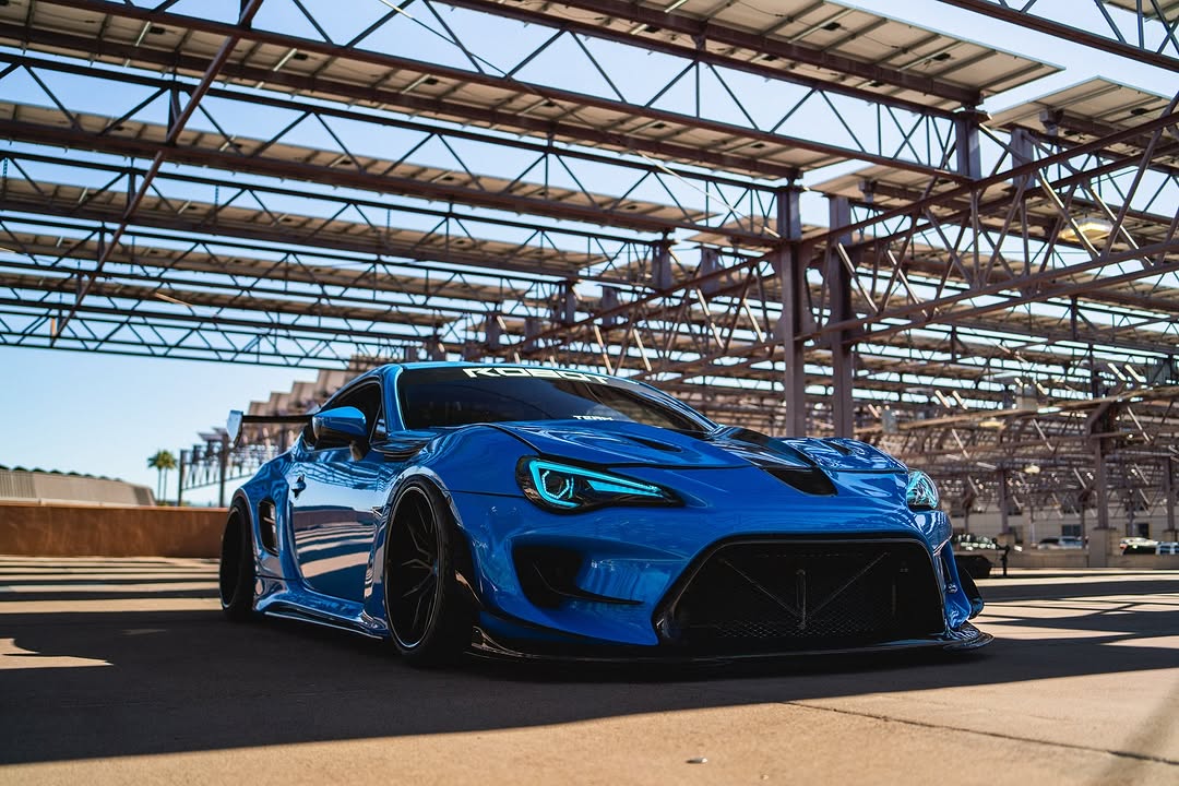 Toyota GT86 86 TRD GT SE Base ZN6 2017 2018 2019 2020 & Scion FR-S FRS ZN6 2013 2014 2015 2016 & BRZ TS Limited Premium ZN6 2013 2014 2015 2016 2017 2018 2019 2020 (compatible with ROBOT widebody kit) with Aftermarket Parts - Replacement Front Lip Only & Front Bumper & Lip Carbon Fiber / FRP from Robot Craftsman