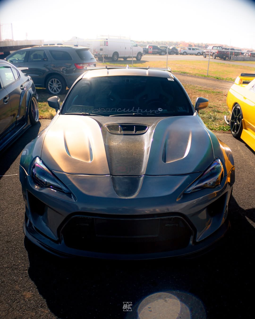 Toyota GT86 86 TRD GT SE Base ZN6 2017 2018 2019 2020 & Scion FR-S FRS ZN6 2013 2014 2015 2016 & BRZ TS Limited Premium ZN6 2013 2014 2015 2016 2017 2018 2019 2020 (compatible with ROBOT widebody kit) with Aftermarket Parts - Replacement Front Lip Only & Front Bumper & Lip Carbon Fiber / FRP from Robot Craftsman