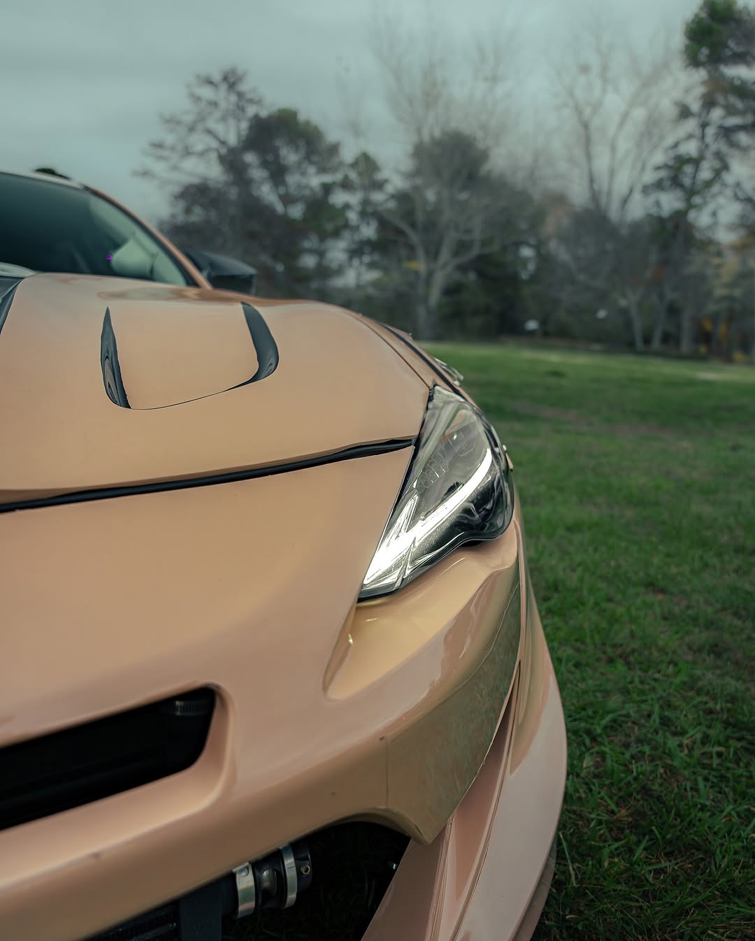 Toyota GT86 86 TRD GT SE Base ZN6 2017 2018 2019 2020 & Scion FR-S FRS ZN6 2013 2014 2015 2016 & BRZ TS Limited Premium ZN6 2013 2014 2015 2016 2017 2018 2019 2020 (compatible with ROBOT widebody kit) with Aftermarket Parts - Hood Bonnet Carbon Fiber / FRP from Robot Craftsman