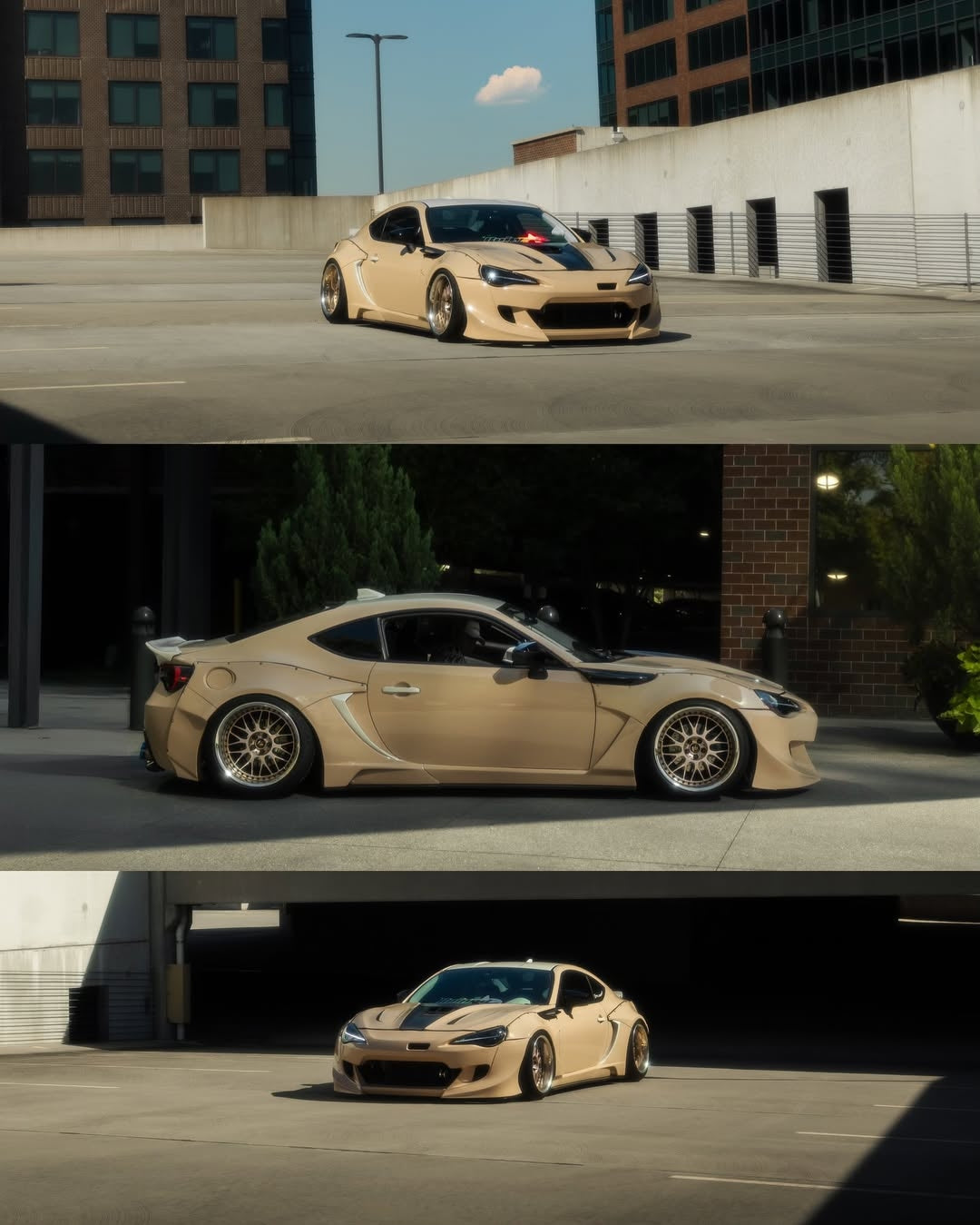 Toyota GT86 86 TRD GT SE Base ZN6 2017 2018 2019 2020 & Scion FR-S FRS ZN6 2013 2014 2015 2016 & BRZ TS Limited Premium ZN6 2013 2014 2015 2016 2017 2018 2019 2020 (compatible with ROBOT widebody kit) with Aftermarket Parts - Hood Bonnet Carbon Fiber / FRP from Robot Craftsman