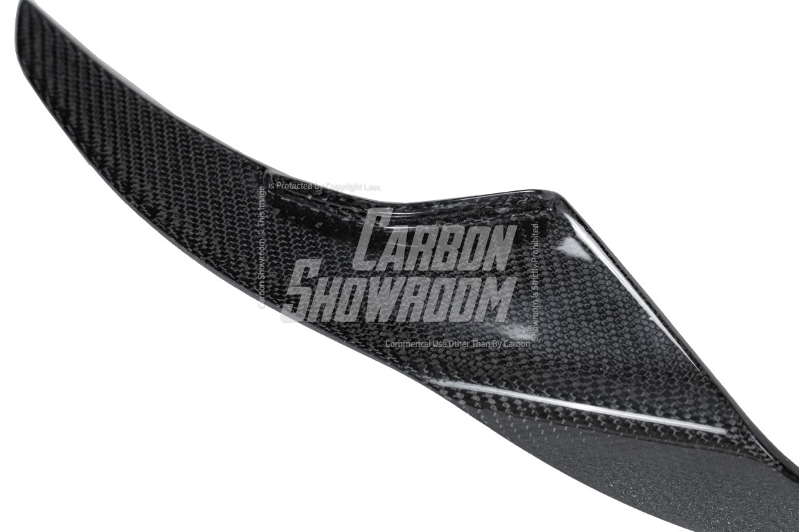 Toyota GT86 86 TRD GT SE Base ZN6 2017 2018 2019 2020 & Scion FR-S FRS ZN6 2013 2014 2015 2016 & BRZ TS Limited Premium ZN6 2013 2014 2015 2016 2017 2018 2019 2020 (compatible with ROBOT widebody kit) with Aftermarket Parts - Front Corner Canards (Pair) & Front Inner Vents Canards (Pair) Carbon Fiber / FRP from Robot Craftsman