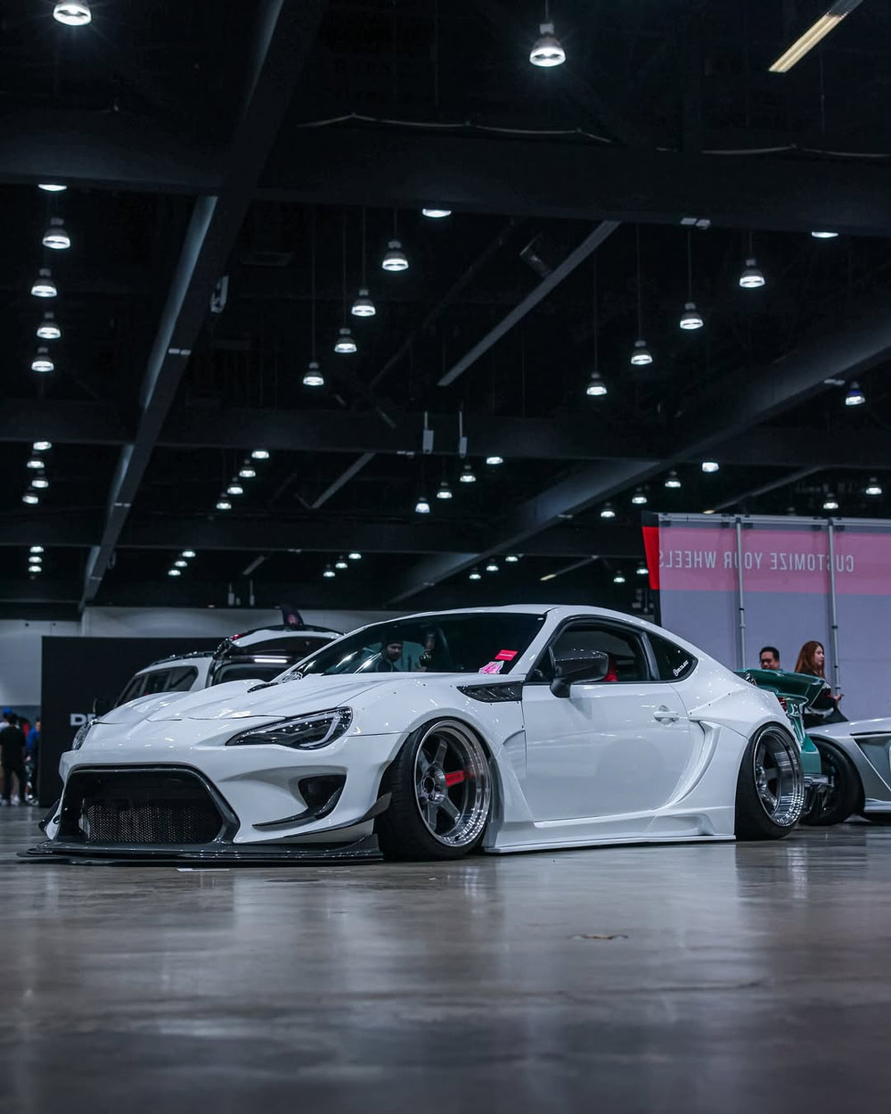 Toyota GT86 86 TRD GT SE Base ZN6 2017 2018 2019 2020 & Scion FR-S FRS ZN6 2013 2014 2015 2016 & BRZ TS Limited Premium ZN6 2013 2014 2015 2016 2017 2018 2019 2020 (compatible with ROBOT widebody kit) with Aftermarket Parts - Hood Bonnet Carbon Fiber / FRP from Robot Craftsman