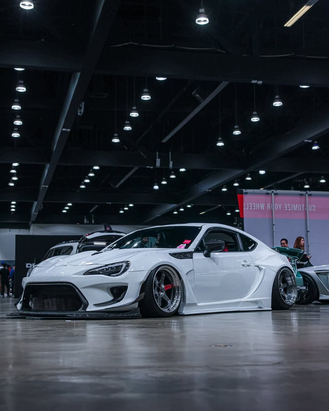 Toyota GT86 86 TRD GT SE Base ZN6 2017 2018 2019 2020 & Scion FR-S FRS ZN6 2013 2014 2015 2016 & BRZ TS Limited Premium ZN6 2013 2014 2015 2016 2017 2018 2019 2020 (compatible with ROBOT widebody kit) with Aftermarket Parts - Hood Bonnet Carbon Fiber / FRP from Robot Craftsman