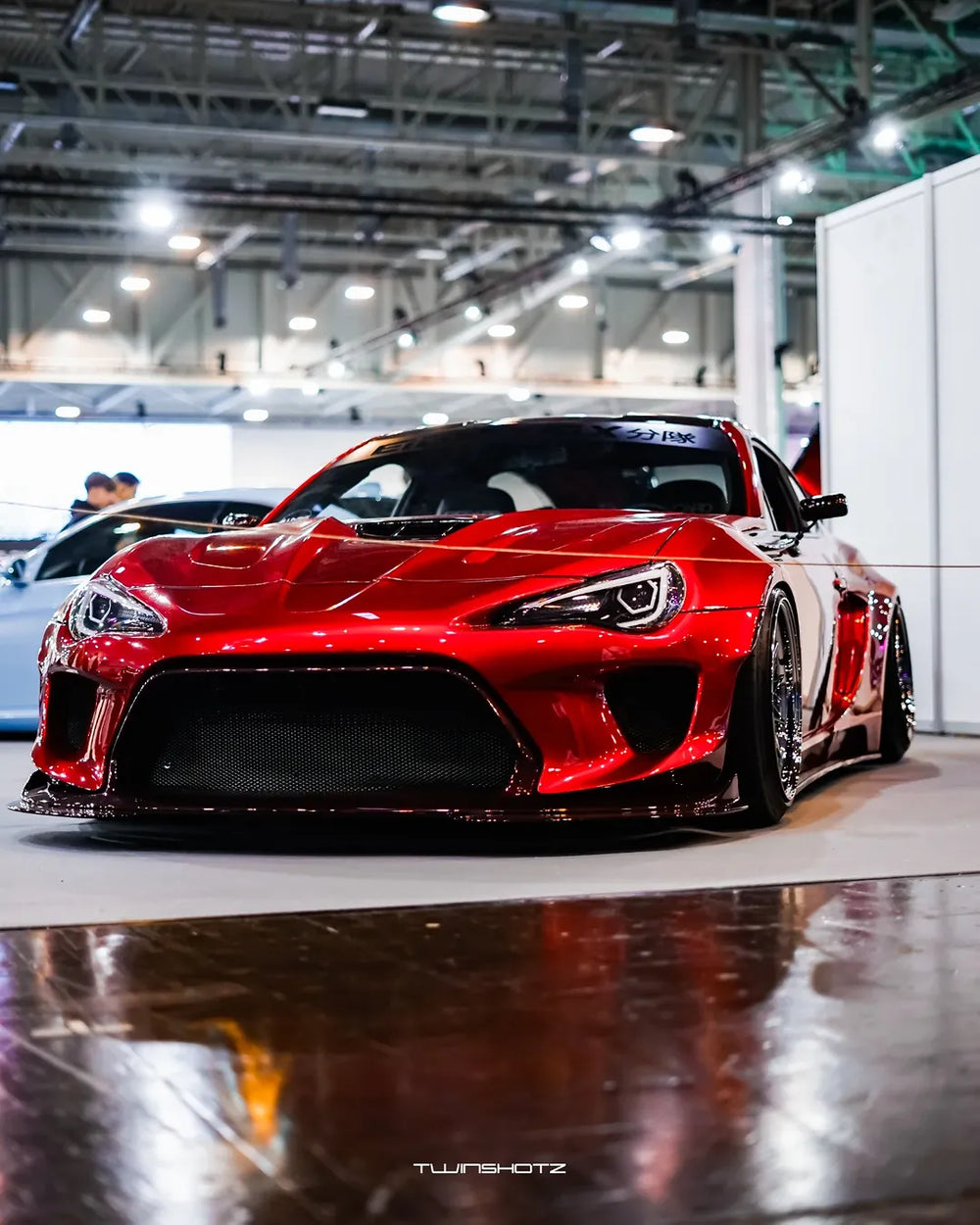 Toyota GT86 86 TRD GT SE Base ZN6 2017 2018 2019 2020 & Scion FR-S FRS ZN6 2013 2014 2015 2016 & BRZ TS Limited Premium ZN6 2013 2014 2015 2016 2017 2018 2019 2020 (compatible with ROBOT widebody kit) with Aftermarket Parts - Replacement Front Lip Only & Front Bumper & Lip Carbon Fiber / FRP from Robot Craftsman