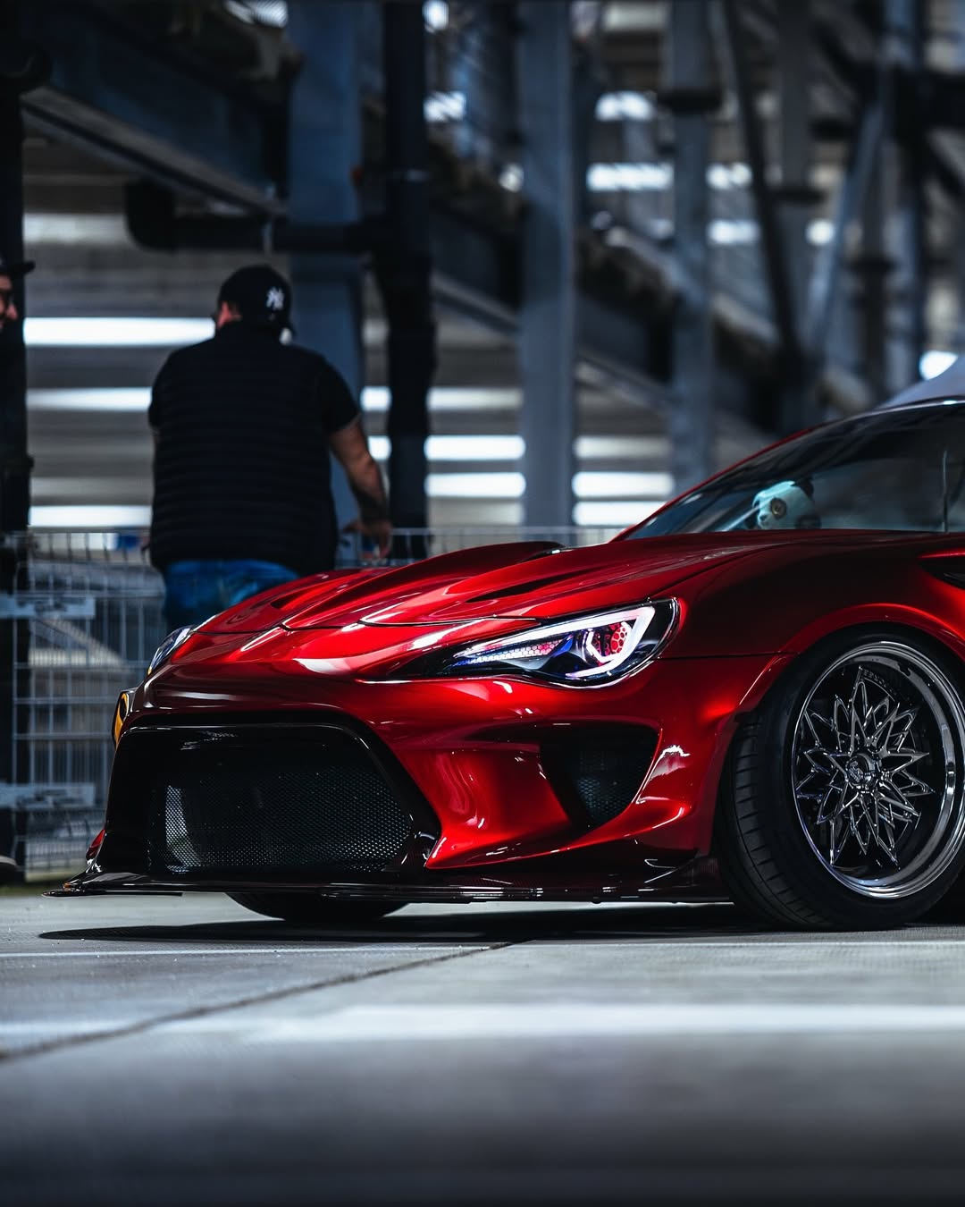 Toyota GT86 86 TRD GT SE Base ZN6 2017 2018 2019 2020 & Scion FR-S FRS ZN6 2013 2014 2015 2016 & BRZ TS Limited Premium ZN6 2013 2014 2015 2016 2017 2018 2019 2020 (compatible with ROBOT widebody kit) with Aftermarket Parts - Replacement Front Lip Only & Front Bumper & Lip Carbon Fiber / FRP from Robot Craftsman