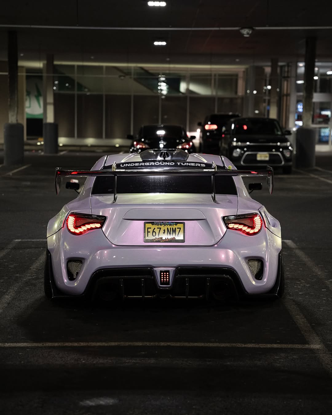 Toyota GT86 86 TRD GT SE Base ZN6 2017 2018 2019 2020 & Scion FR-S FRS ZN6 2013 2014 2015 2016 & Subaru BRZ TS Limited Premium ZN6 2013 2014 2015 2016 2017 2018 2019 2020 with Aftermarket Parts - SHINNING Roof Scoop Carbon Fiber / FRP from Robot Craftsman